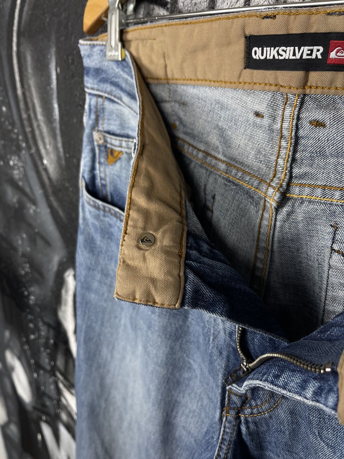 Quiksilver Quiksilver Y2K Relaxed Fit Vintage Denim Jeans Men’s Size 32 Size US 32 / EU 48 - 9 Thumbnail