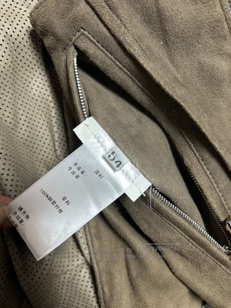 Brioni Brioni Suede perforated calfskin hooded leather jacket Size US L / EU 52-54 / 3 - 5 Thumbnail
