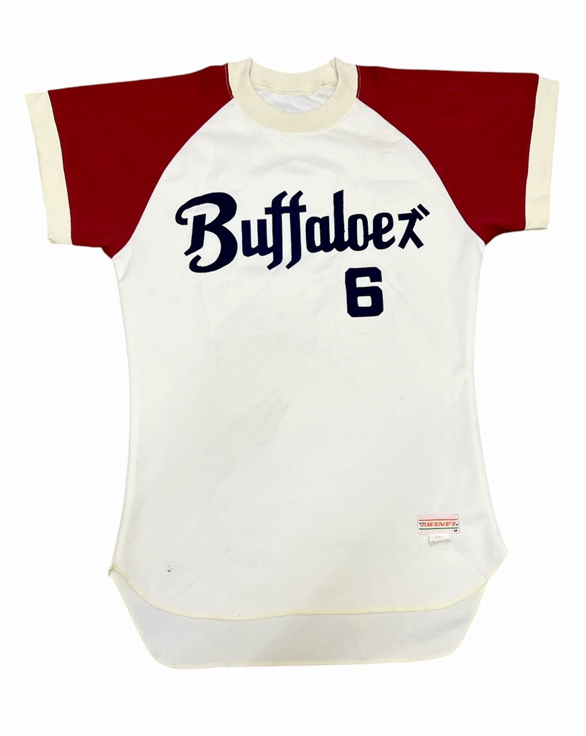 Japanese Brand Vintage Baseball Kintetsu Buffaloes Jersey Size US M / EU 48-50 / 2 - 1 Thumbnail