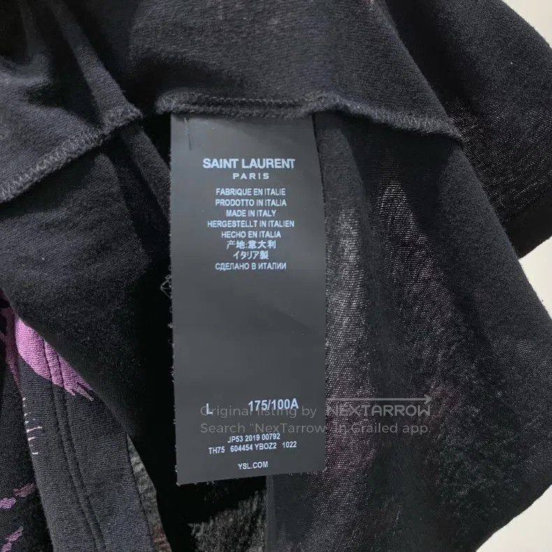 Saint Laurent Paris Saint Laurent Paris Best-selling Coconut Tree Short Sleeve Size US L / EU 52-54 / 3 - 6 Thumbnail