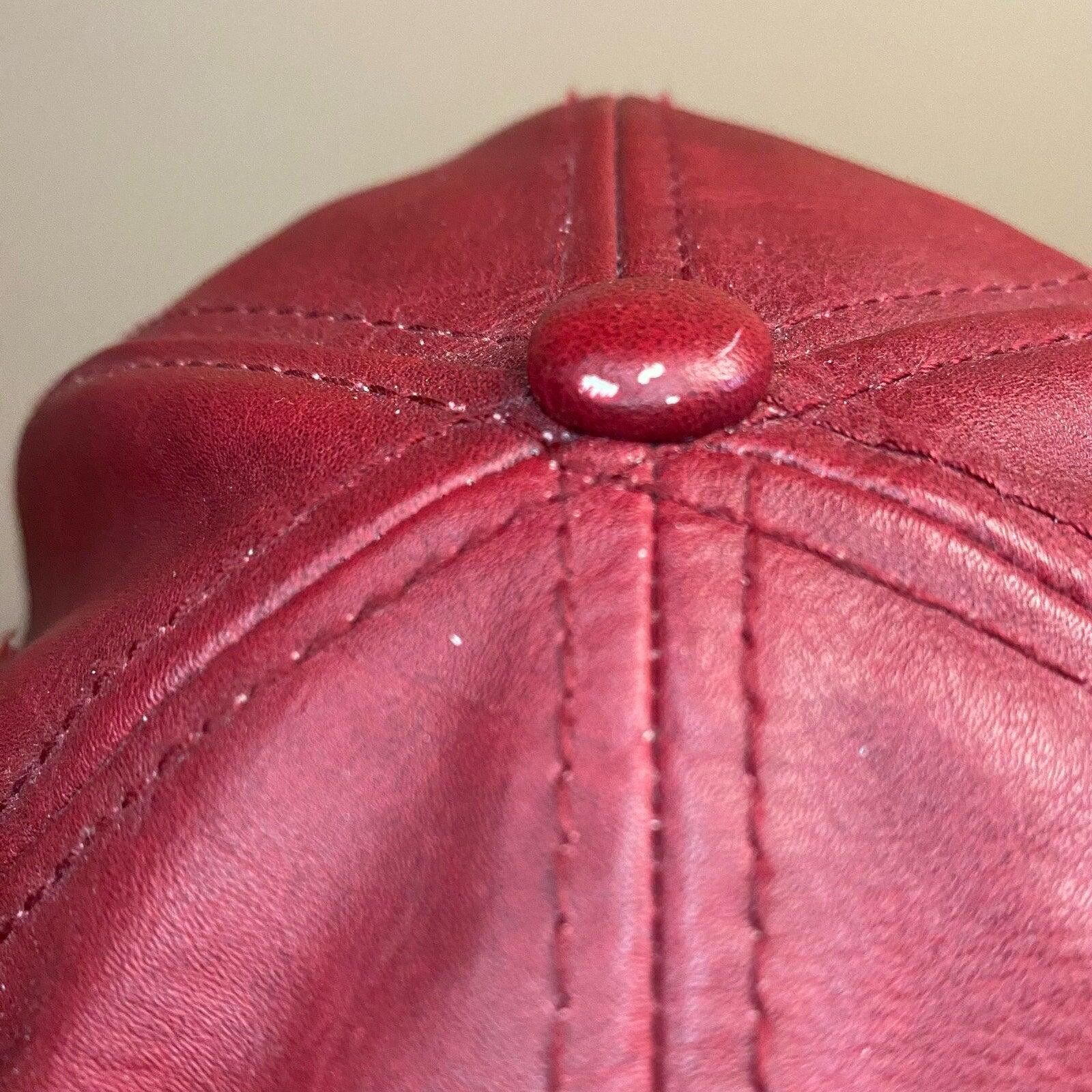 DC DC Comics The Flash Superhero Red Leather Hat Mens One Size Size ONE SIZE - 8 Thumbnail