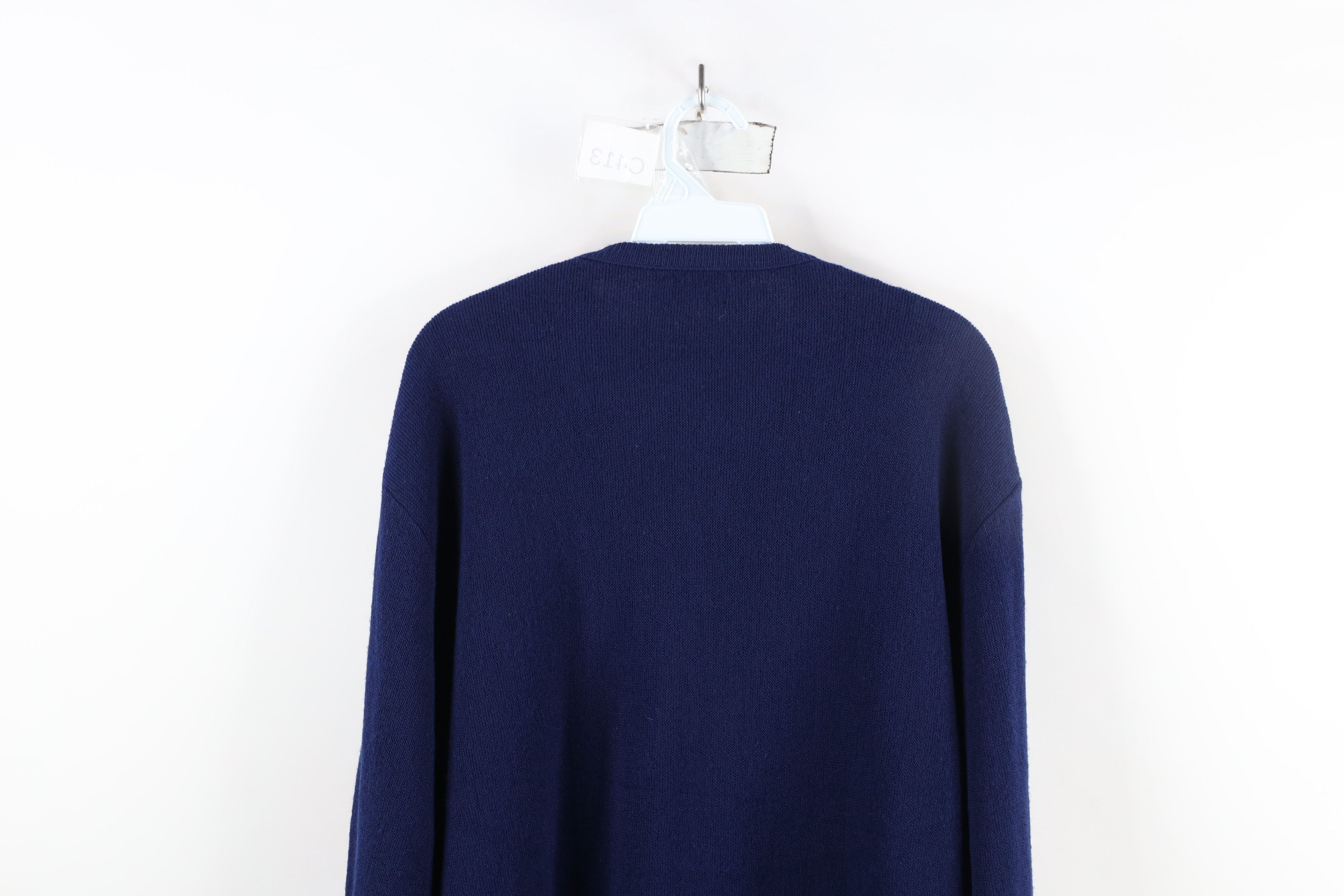 Lacoste × Vintage Vintage 80s Izod Lacoste Croc Logo Golf Knit Sweater USA Size US L / EU 52-54 / 3 - 10 Thumbnail