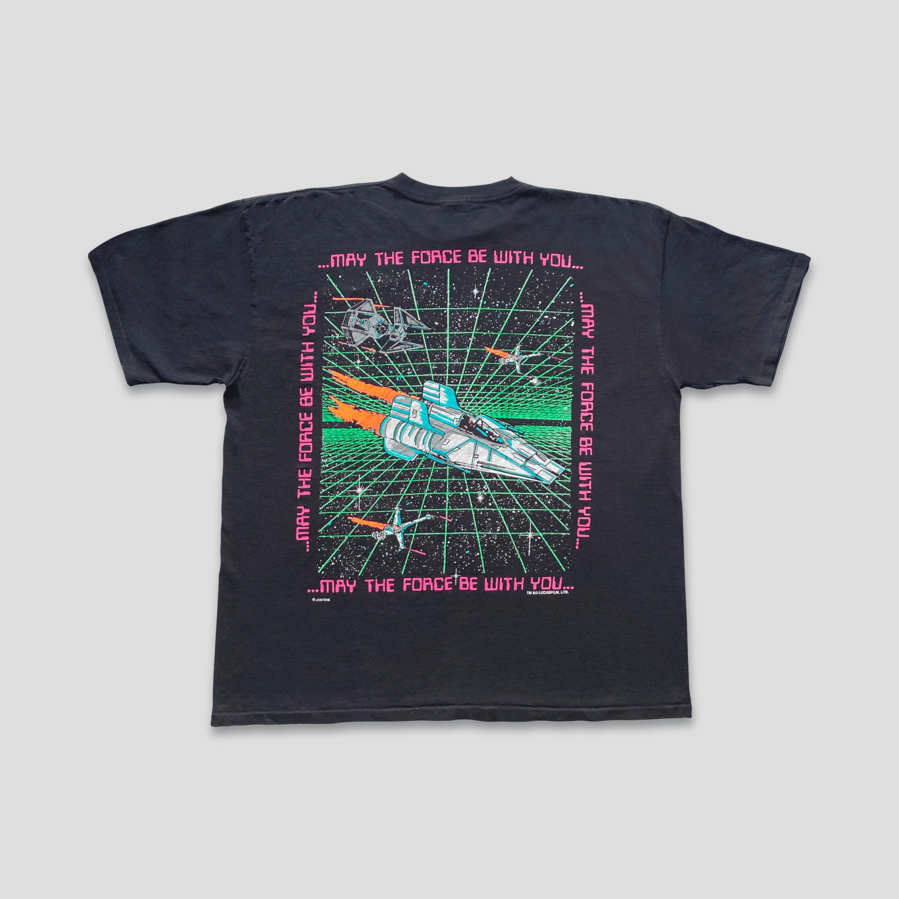 Star Wars × Vintage Vintage 1980s Star Wars In a Galaxy Far Far Away T-Shirt Size US XL / EU 56 / 4 - 4 Thumbnail