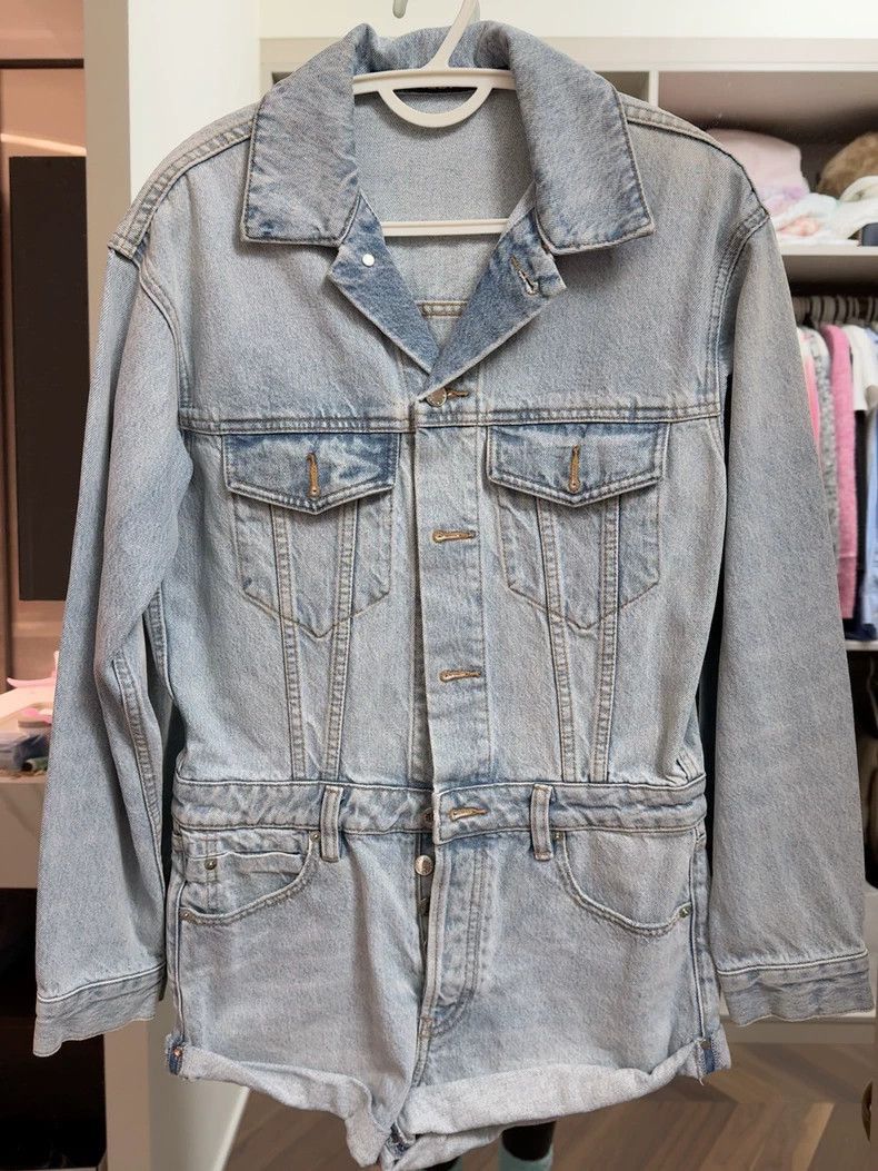 Alexander Wang Alexander Wang Denim Jumpsuit, New- Size 28" / US 6 / IT 42 - 1 Thumbnail