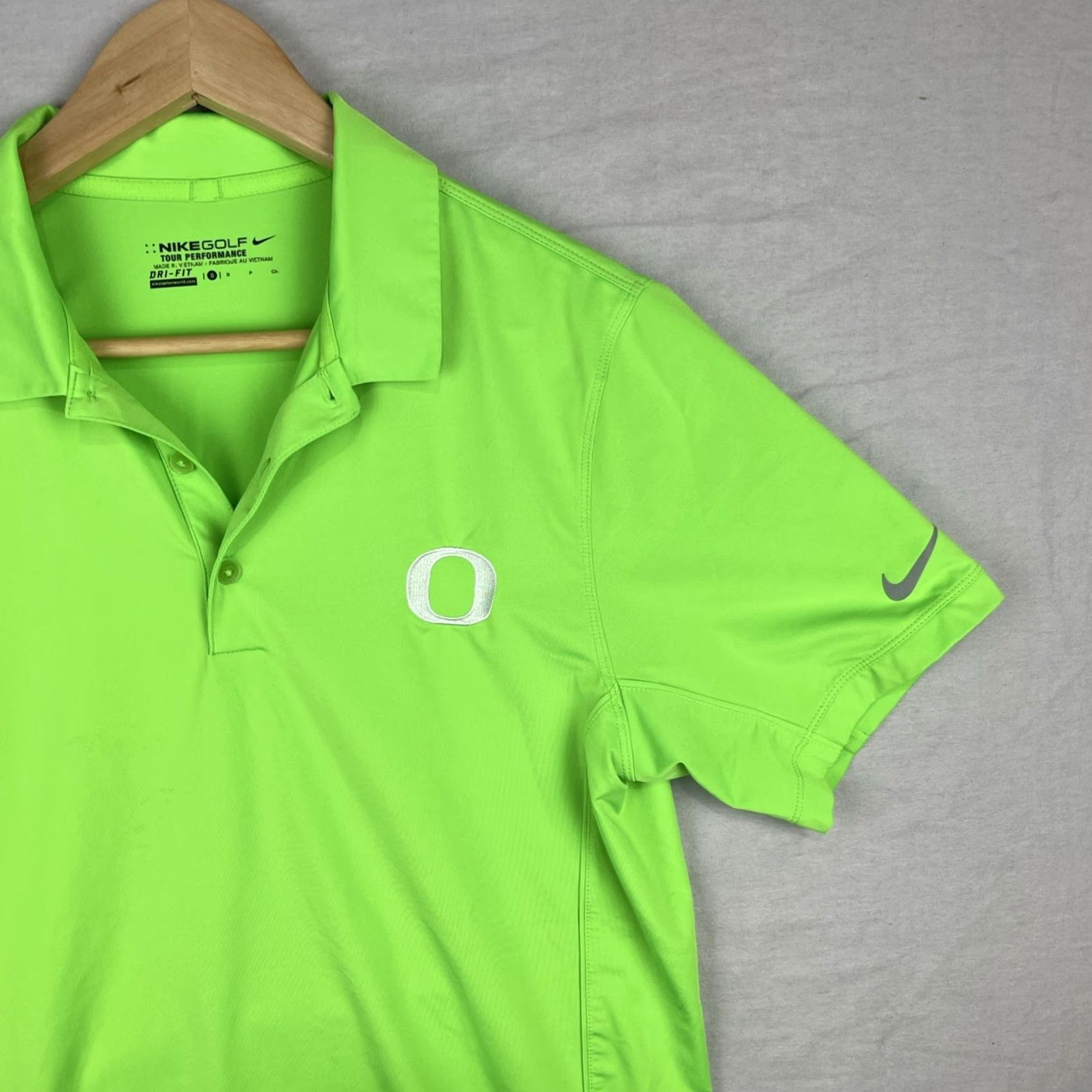 Nike Nike Oregon Ducks Polo Shirt Men Small Green Dri-FIT PAC12 Team Issue University Sports Polo Size US S / EU 44-46 / 1 - 3 Thumbnail