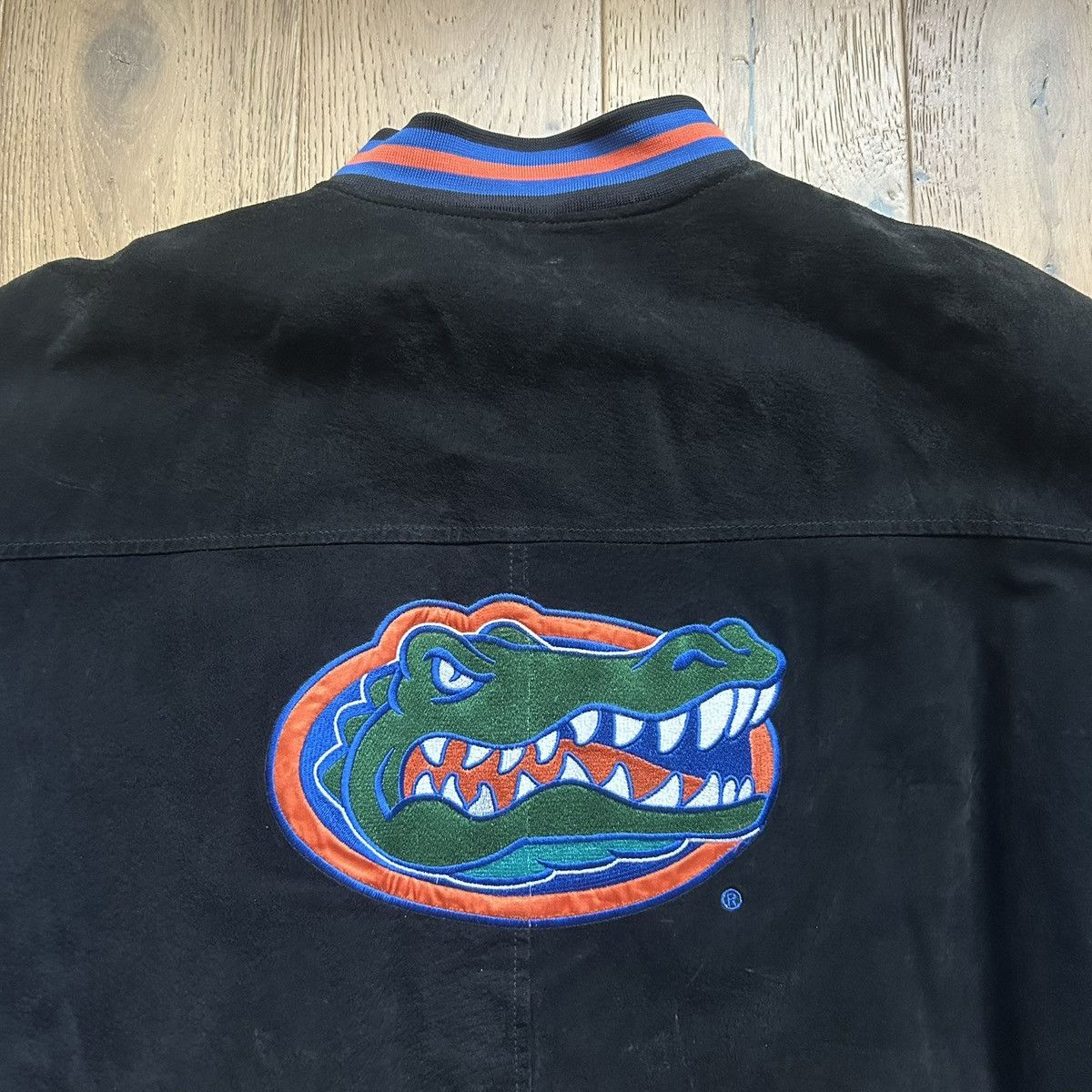 NCAA Florida Gators Vintage Quilted Varsity Bomber Jacket Size US XXL / EU 58 / 5 - 3 Thumbnail