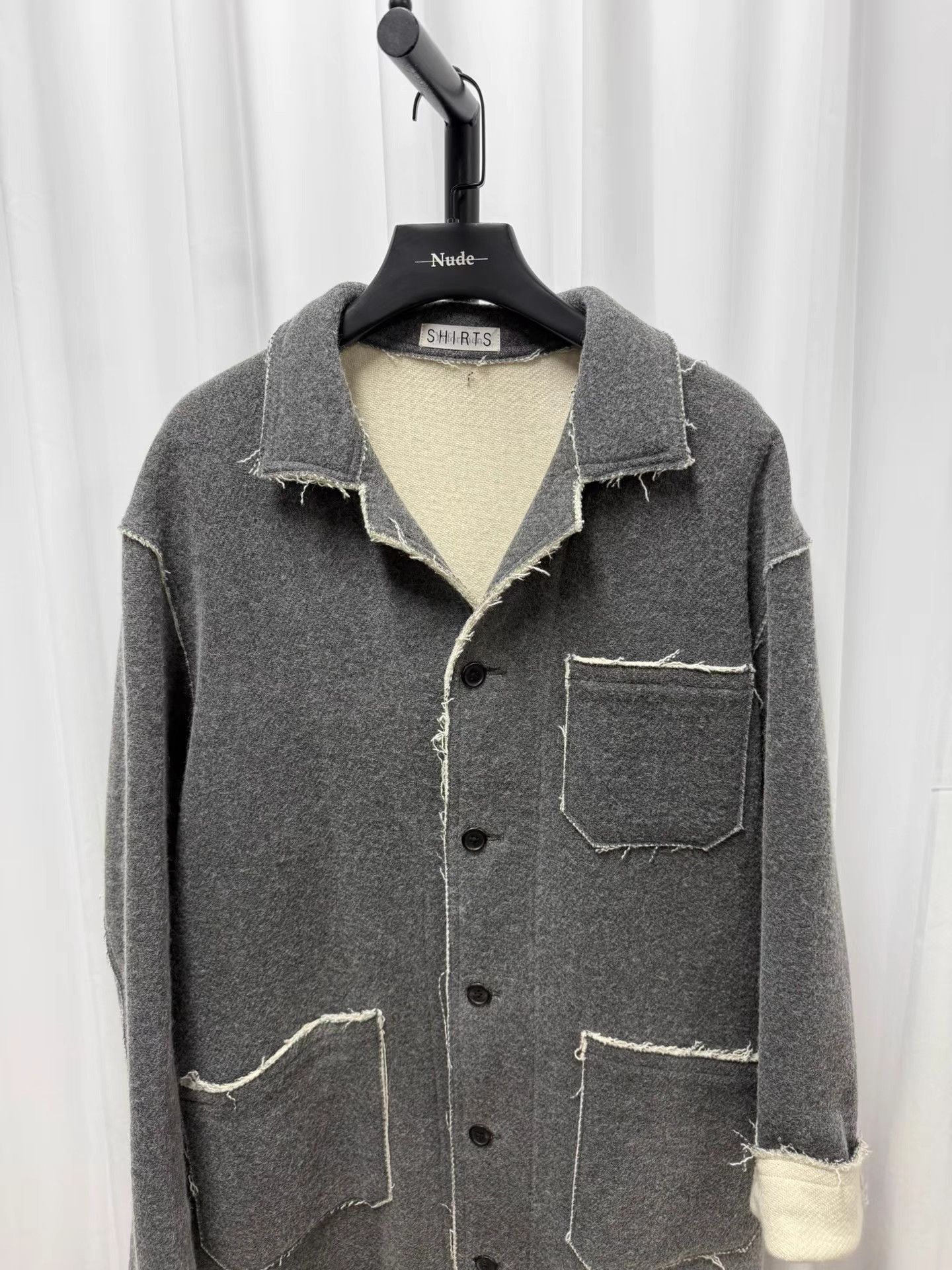 Yohji Yamamoto Yohji Yamamoto Y's for men Wool Destroyed Coat K20 Size US L / EU 52-54 / 3 - 2 Thumbnail