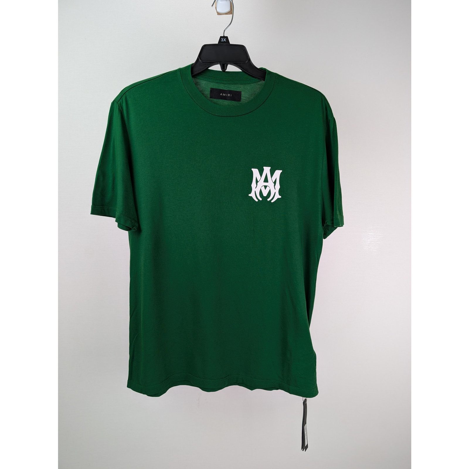 o1rshd1 Amiri Puff Logo Tee T-Shirt in Green