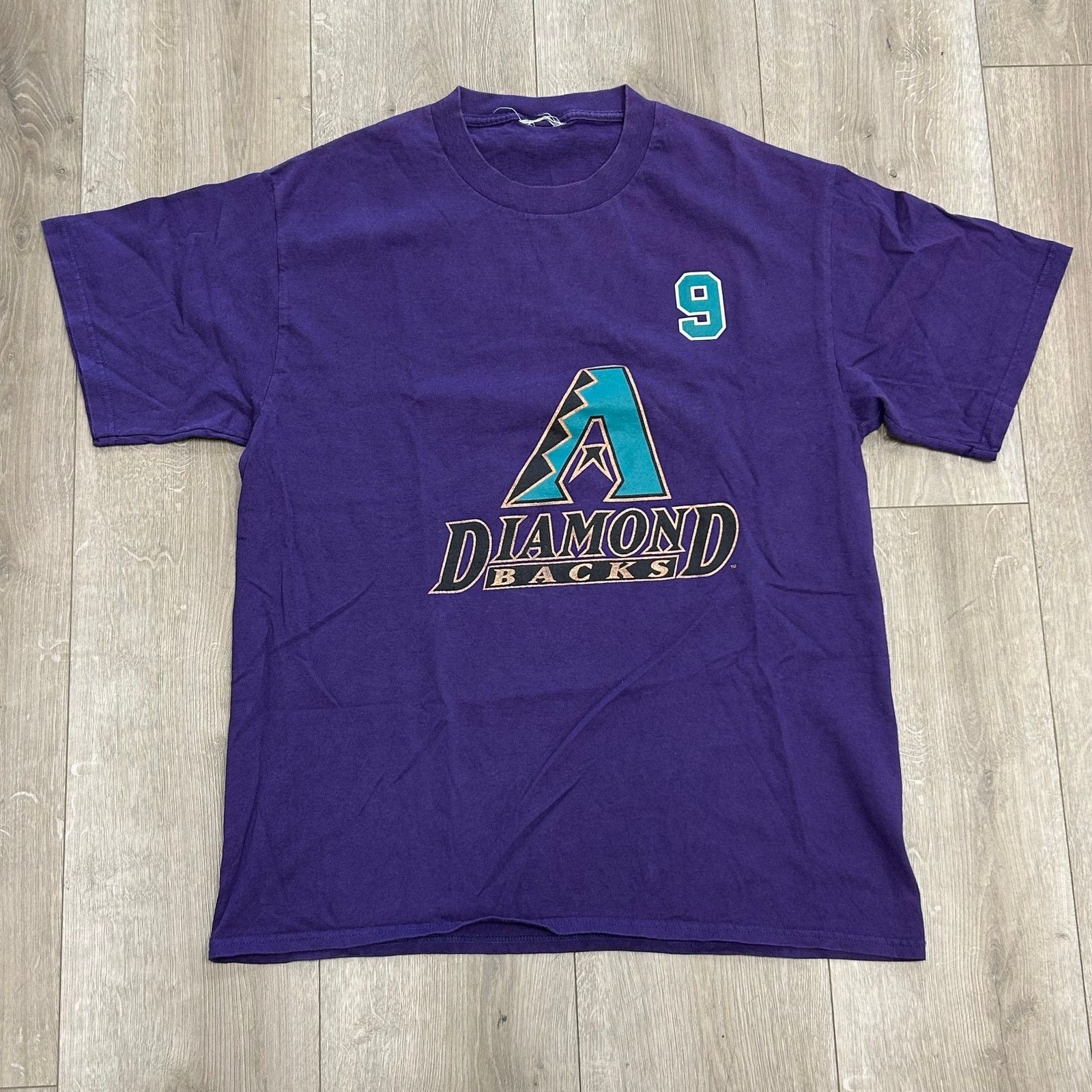 Vintage Vintage 2000 Arizona Diamond Backs Purple Williams #9 Tee Size US L / EU 52-54 / 3 - 1 Thumbnail