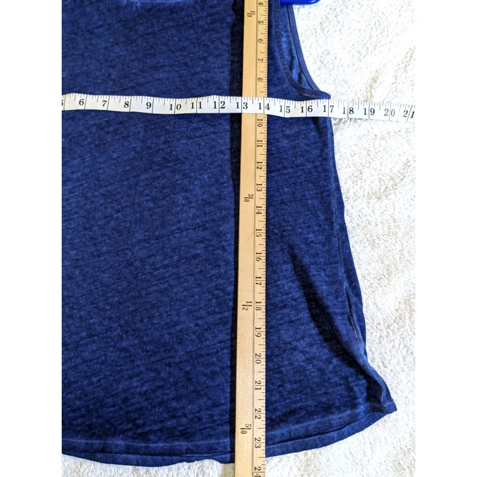 Vineyard Vines Vineyard Vines Tank Womens XXS Ocean Blue Cotton Linen Sleeveless Round Neck Pullover Basic Casual Knit All Seasons 2000s 0 Ladies Size XXS / US 00 / IT 34 - 6 Thumbnail