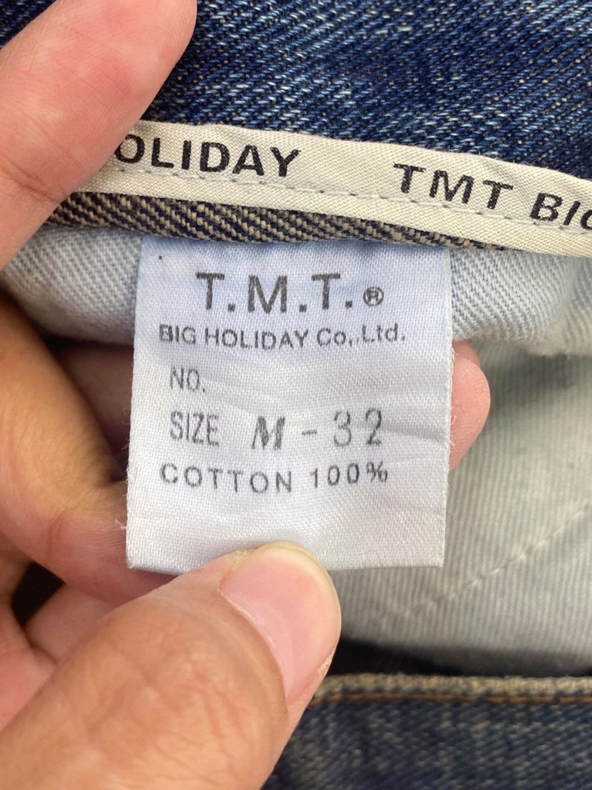 TMT TMT Big Holiday Rusty Wash Style Selvedge Jeans Size US 30 / EU 46 - 10 Thumbnail