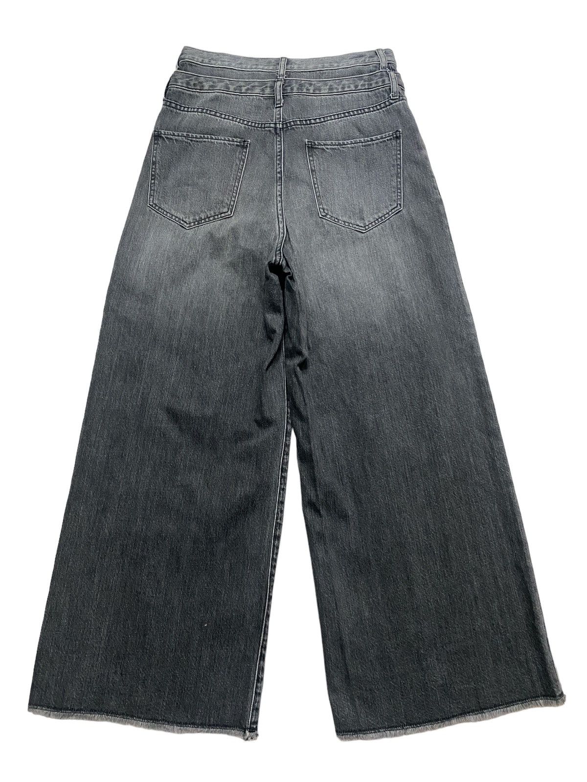 Japanese Brand × Vintage 💥Baggy💥Vintage 90s Style earth Double waist wash Distress Size US 28 / EU 44 - 2 Thumbnail