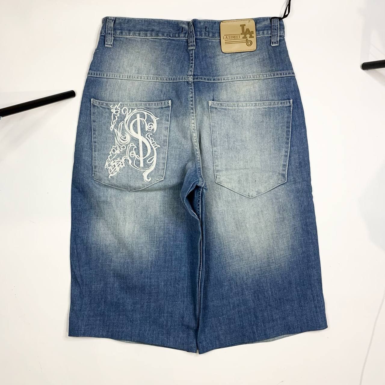 image of Ecko Unltd x Fubu La Streeet Jorts in Blue, Men's (Size 30)