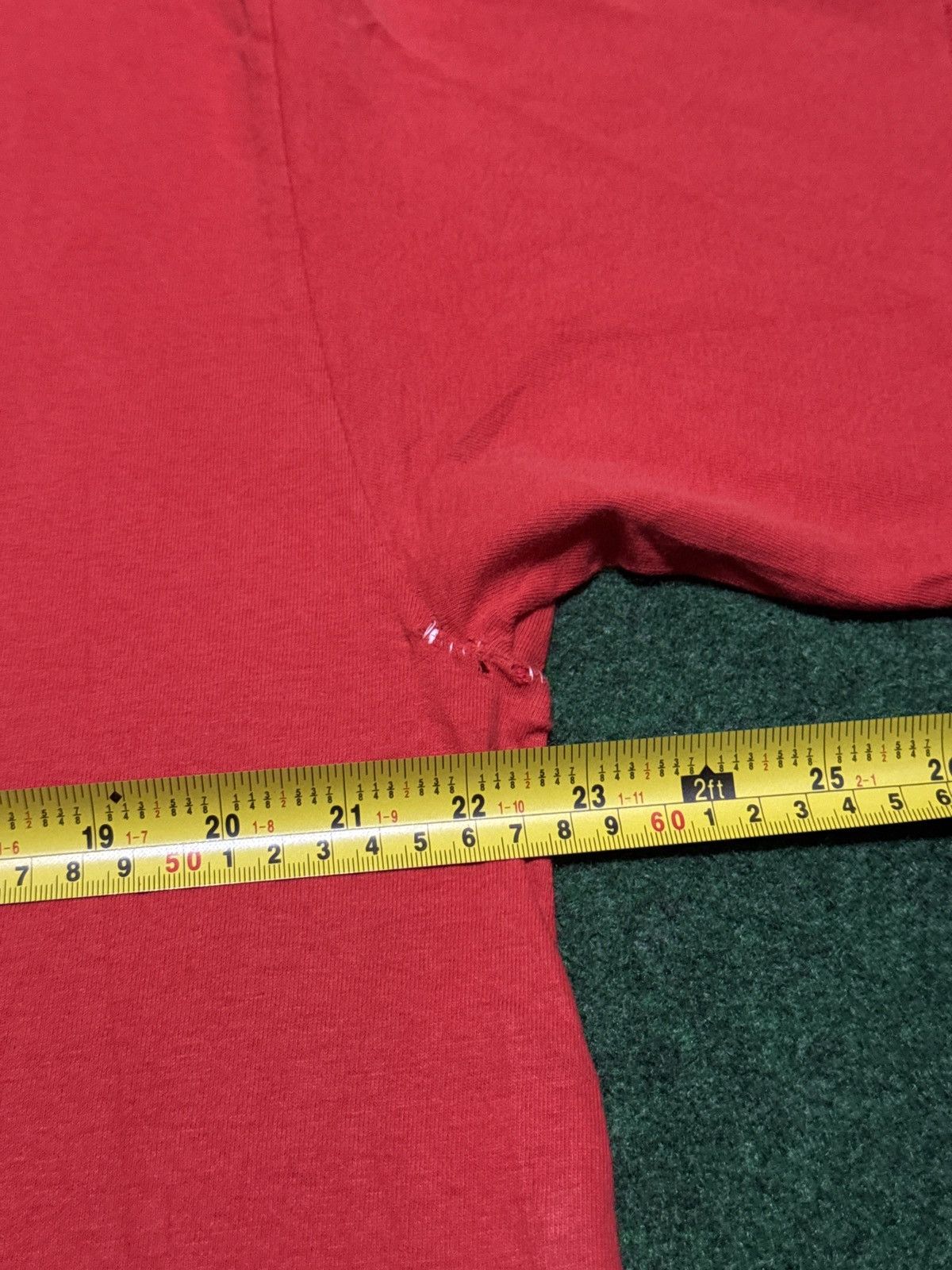 Vintage Cheers Boston Vintage 90s Red XL Graphic T Shirt 23x30 Retro Size US XL / EU 56 / 4 - 5 Thumbnail