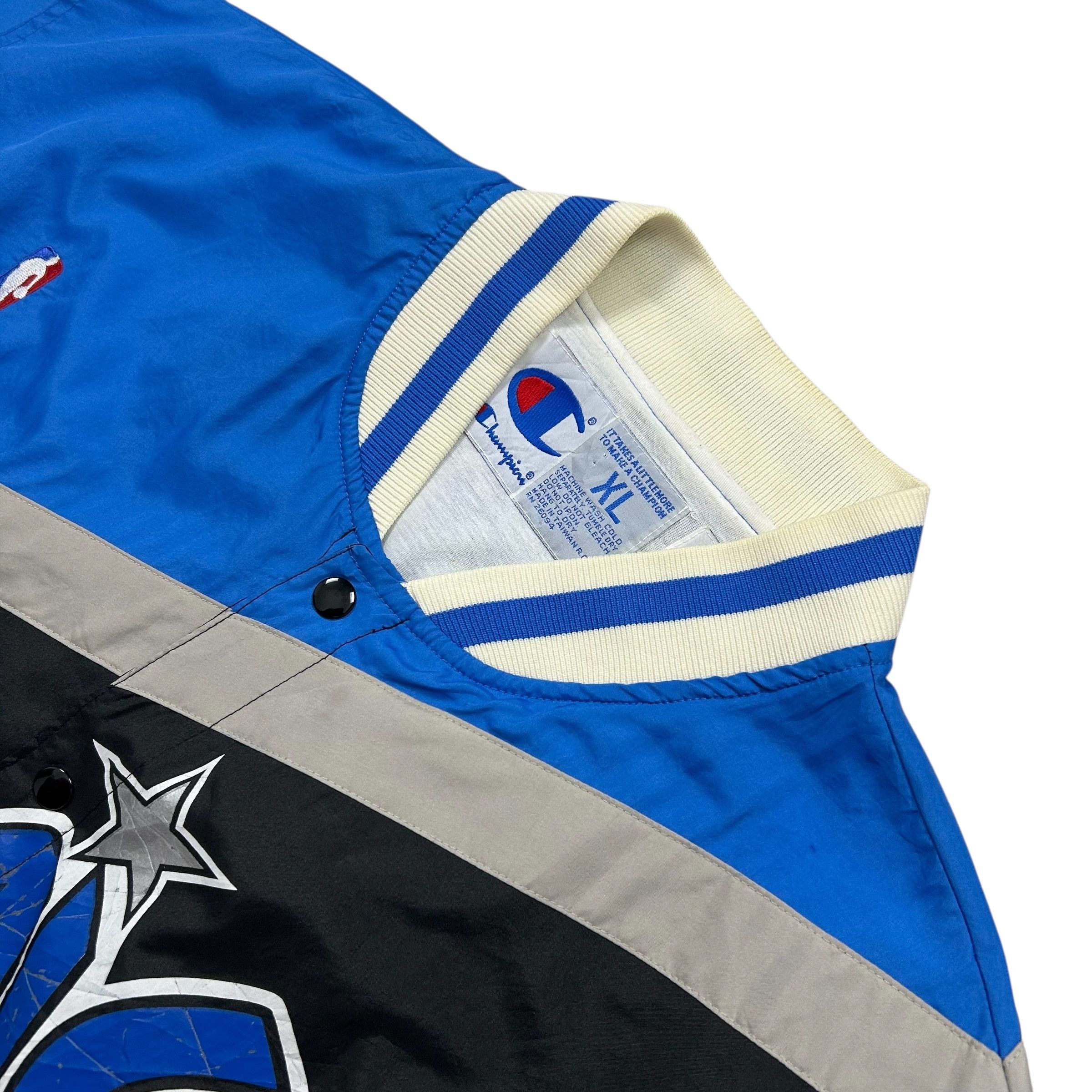 NBA VTG 90s ORLANDO MAGIC CHAMPION WARM UP JACKET SHOOTING Size US XL / EU 56 / 4 - 8 Thumbnail
