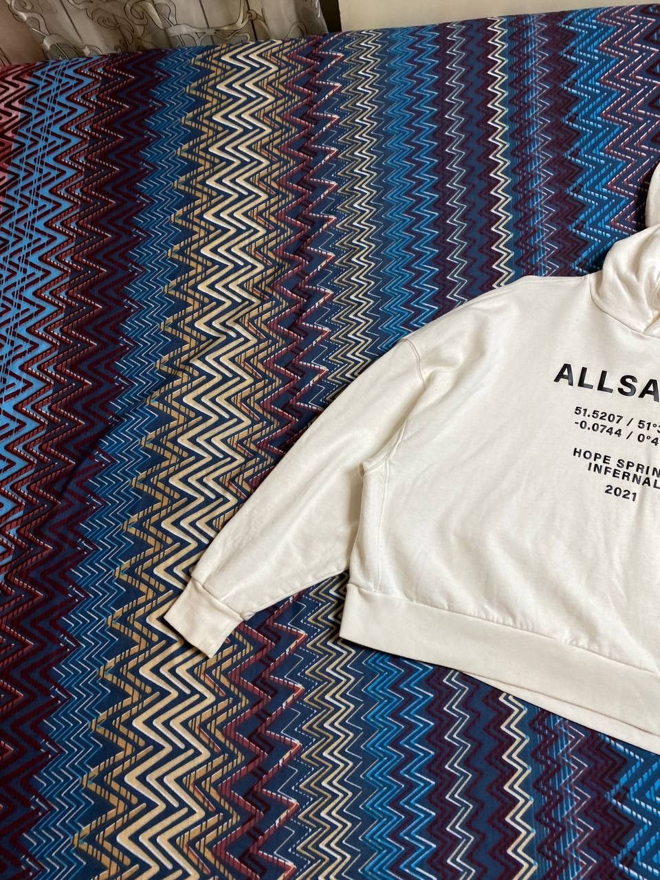 Allsaints × Vintage Allsaints Womens Femme Talie Oversized Hoodie Size S / US 4 / IT 40 - 17 Thumbnail