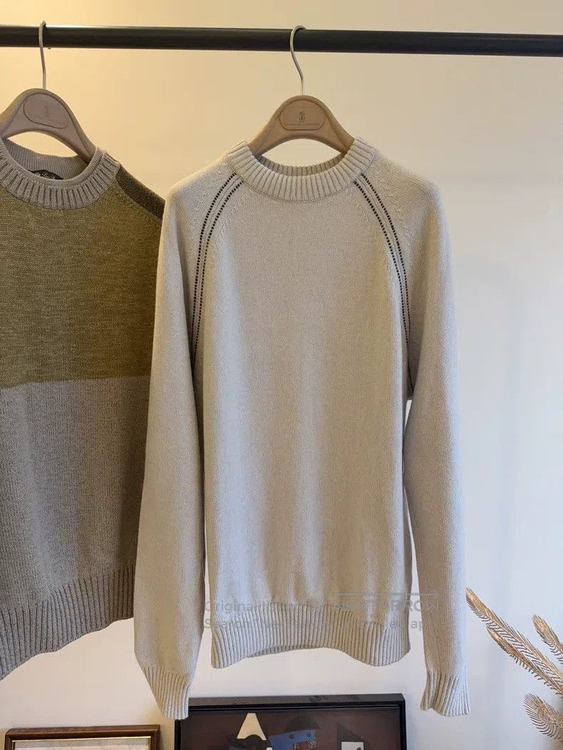 Loro Piana LORO PIANA Men's Baby Cashmere Turtleneck Sweater Size US M / EU 48-50 / 2 - 1 Thumbnail