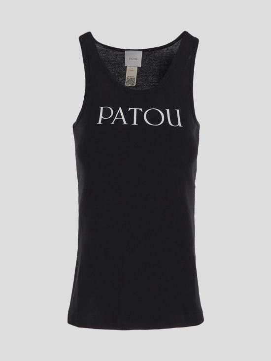 Patou PATOU Women Tops JE0150ESSENTIEL 999B Black Size M / US 6-8 / IT 42-44 - 1 Thumbnail