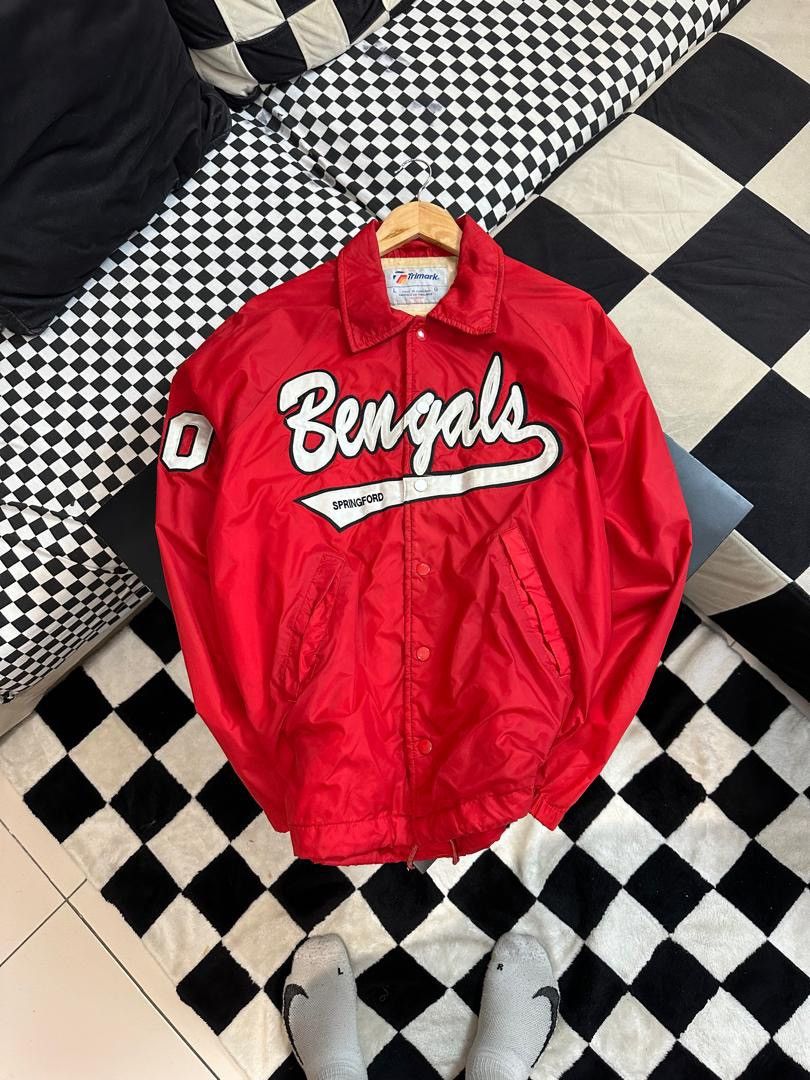 NFL BENGALS EMBROIDERY COACH JACKET Size US L / EU 52-54 / 3 - 1 Thumbnail