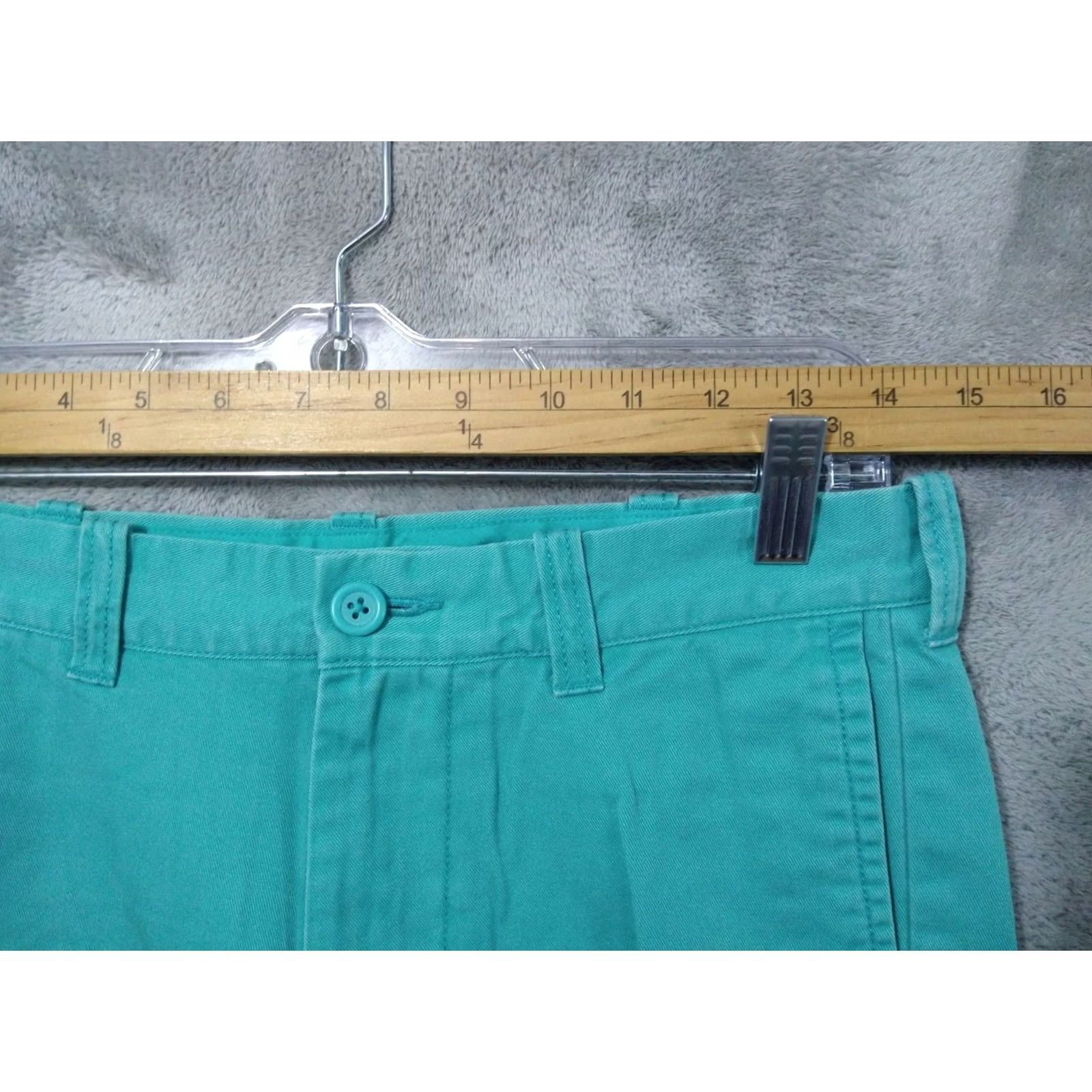 J.Crew J.CREW Shorts Mens 29 x 9 Mint Green Chino Flat Front Preppy Vintage: No No Size US 29 - 3 Thumbnail