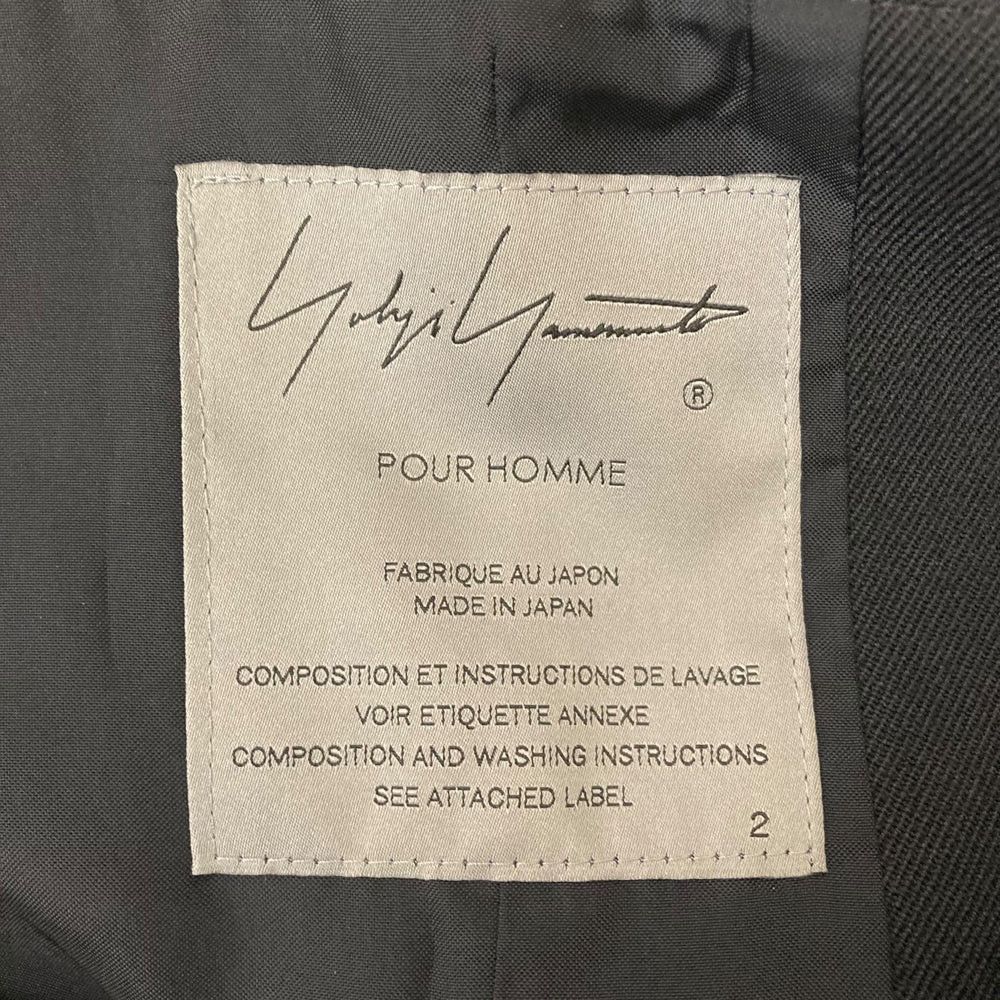 Yohji Yamamoto Yohji Yamamoto pour homme 21AW tailored jacket Size US M / EU 48-50 / 2 - 8 Thumbnail