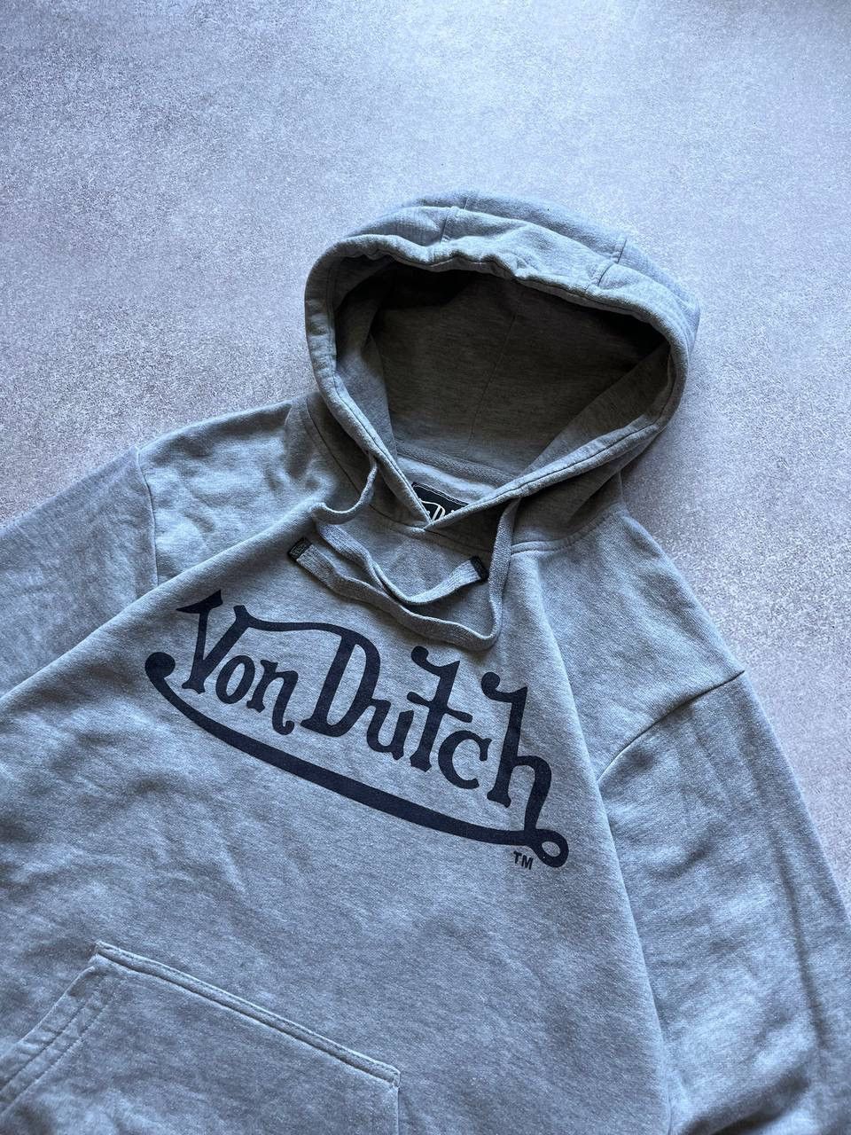 Vintage × Von Dutch Vintage Von Dutch Boxy Hoodie Y2K L Size US L / EU 52-54 / 3 - 2 Thumbnail