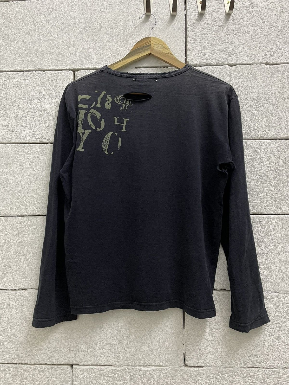 If Six Was Nine Thrashed Distressed Sun Faded Shirt ERD Grunge Size US L / EU 52-54 / 3 - 7 Thumbnail