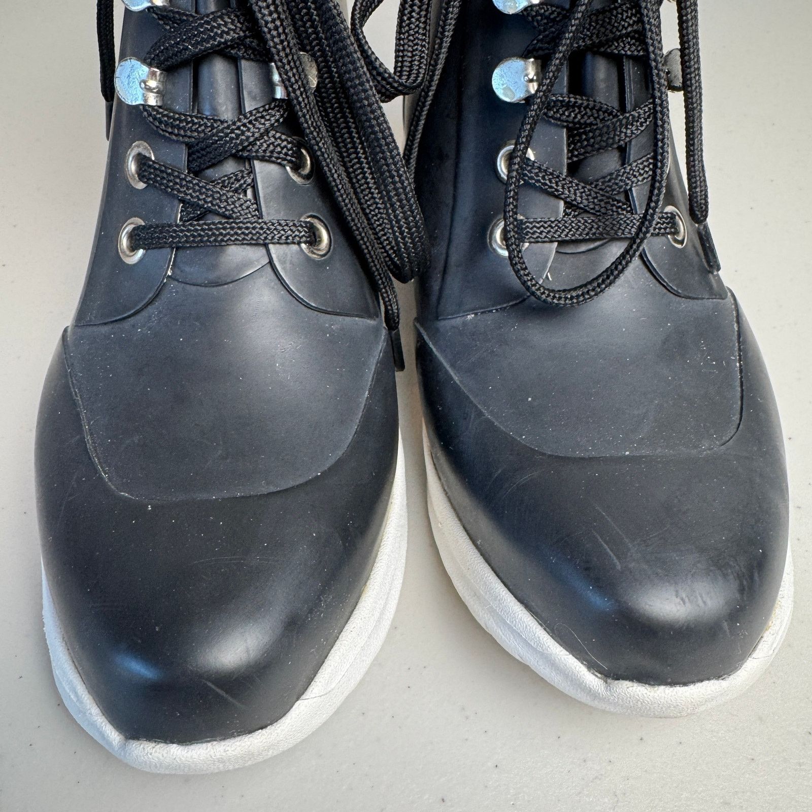Ilse Jacobsen Ilse Jacobsen Hornbæk Black Lace-Up Boots - NIB - Size 37 Size US 6.5 / IT 36.5 - 5 Thumbnail