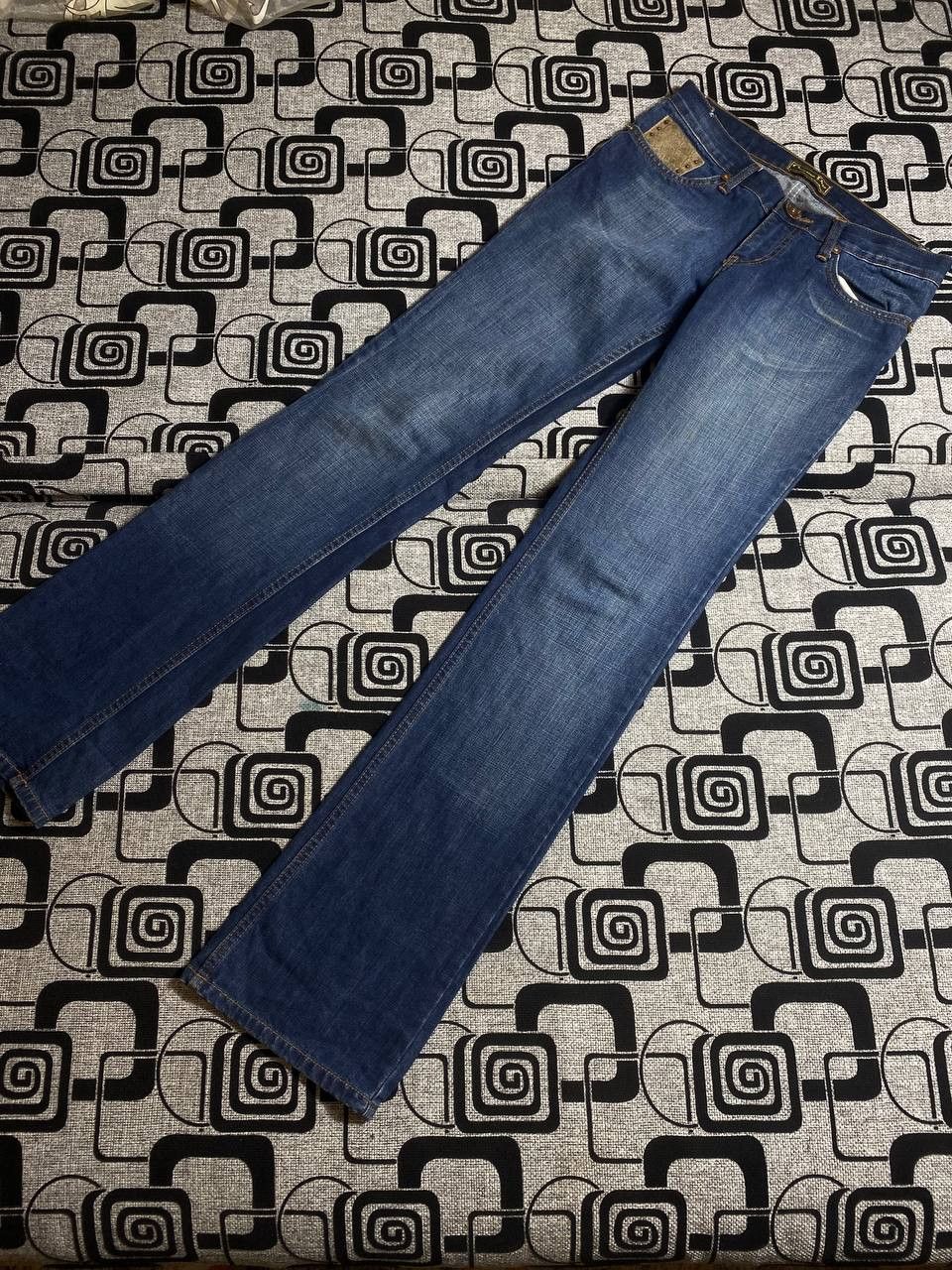 Other Crazy Crash Dirty Baggy Faded Jean Japan Avant Garde Style Size US 30 / EU 46 - 16 Thumbnail
