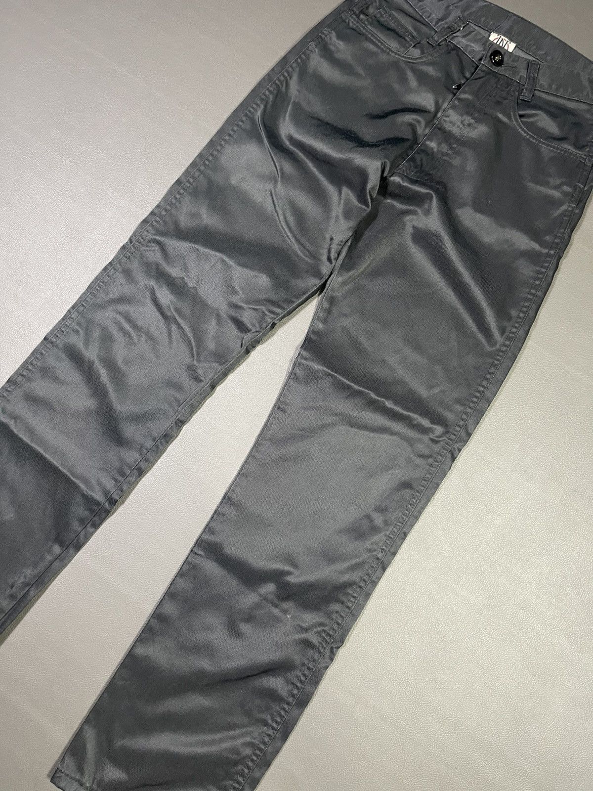 Jean Paul Gaultier JPG Waxed Pants Size 27" / US 4 / IT 40 - 2 Thumbnail