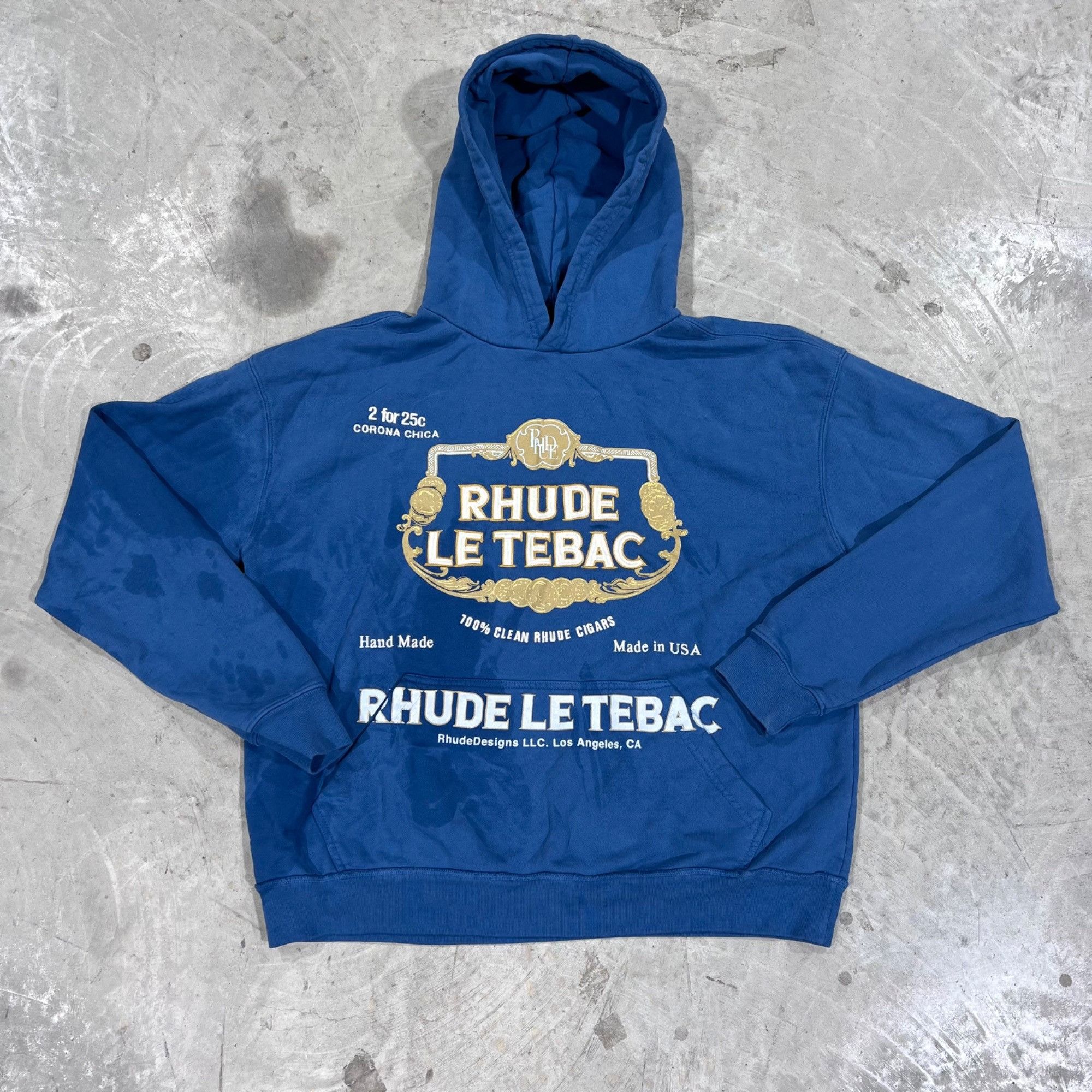 Rhude NEW RHUDE LE TABAC HOODIE SZ MEDIUM Size US M / EU 48-50 / 2 - 2 Thumbnail