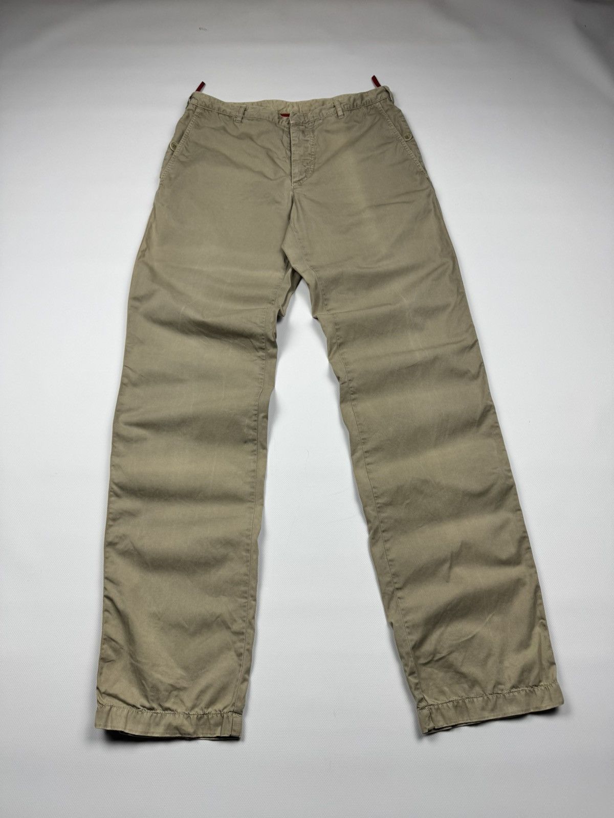 Prada Vintage Prada Men's Beige Chino Pants Size US 34 / EU 50 - 2 Thumbnail