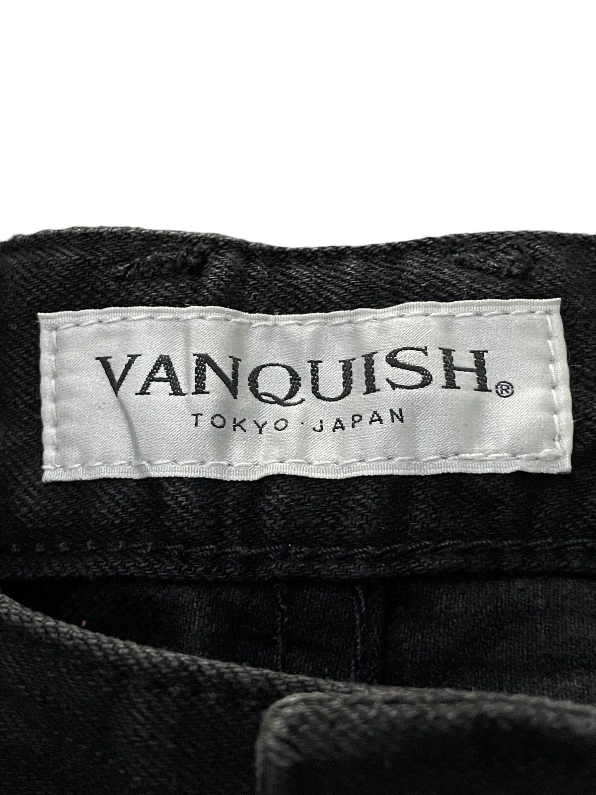 Vanquish Vanquish Japan Honeycomb Claw Mark Black Jeans Size US 30 / EU 46 - 24 Thumbnail