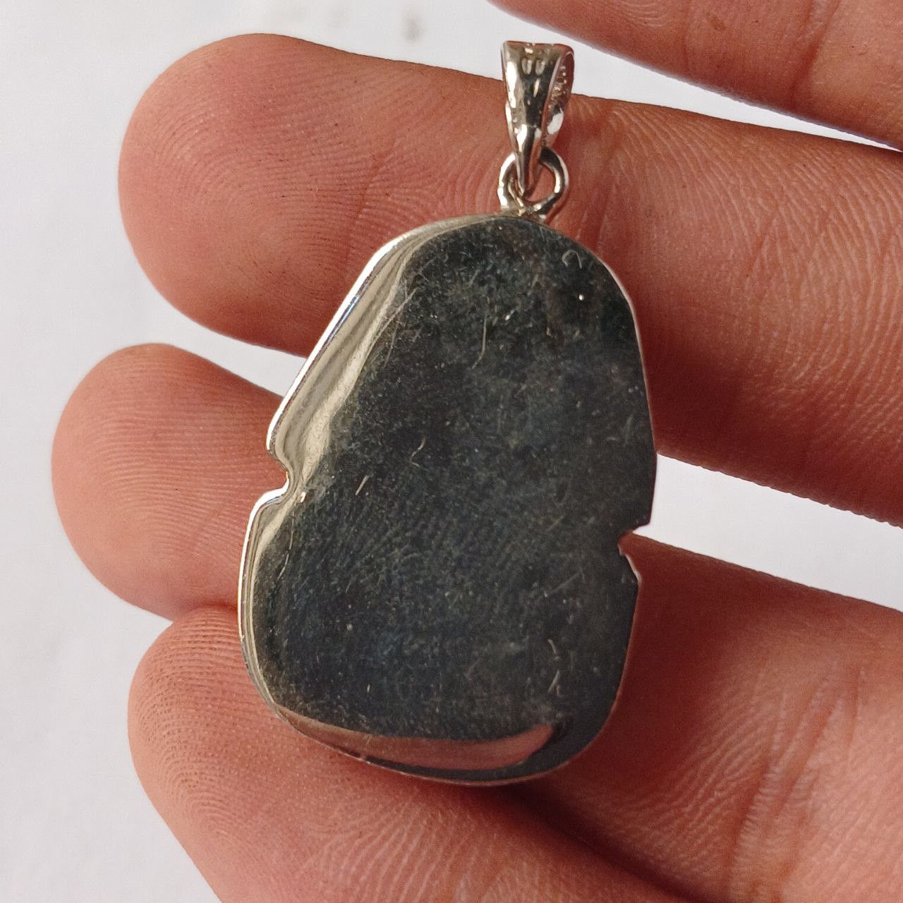 Sterling Silver 925 Sterling Silver Tutankhamun Pendant – Egyptian Pharaoh Size ONE SIZE - 2 Thumbnail