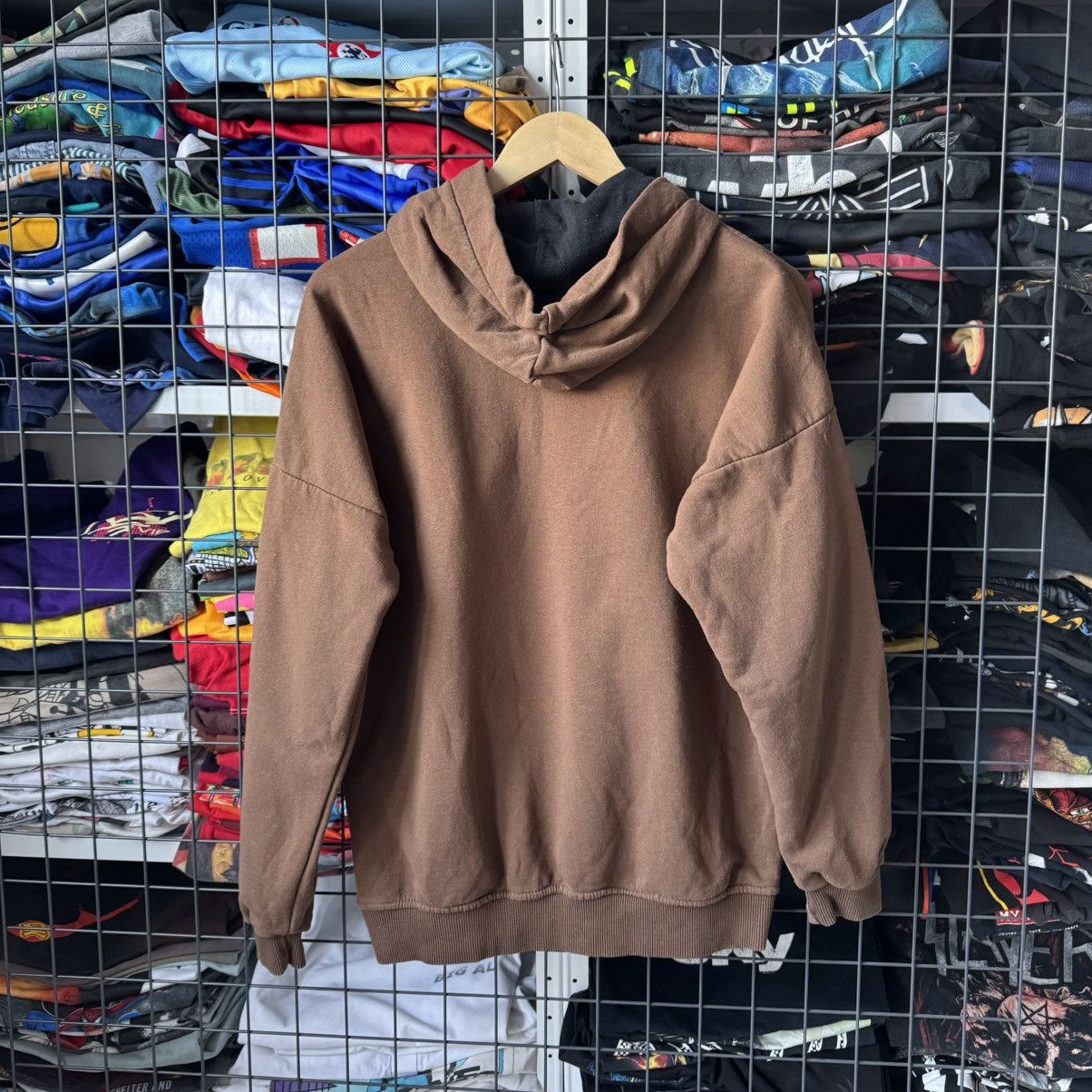 Vintage Vintage Nike Bootleg Brown Hoodie Size US M / EU 48-50 / 2 - 5 Thumbnail