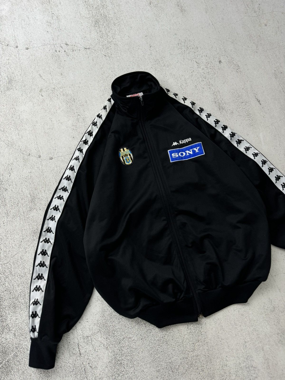Kappa × Vintage Kappa Juventus 1995 Vintage Track Jacket Size US L / EU 52-54 / 3 - 3 Thumbnail