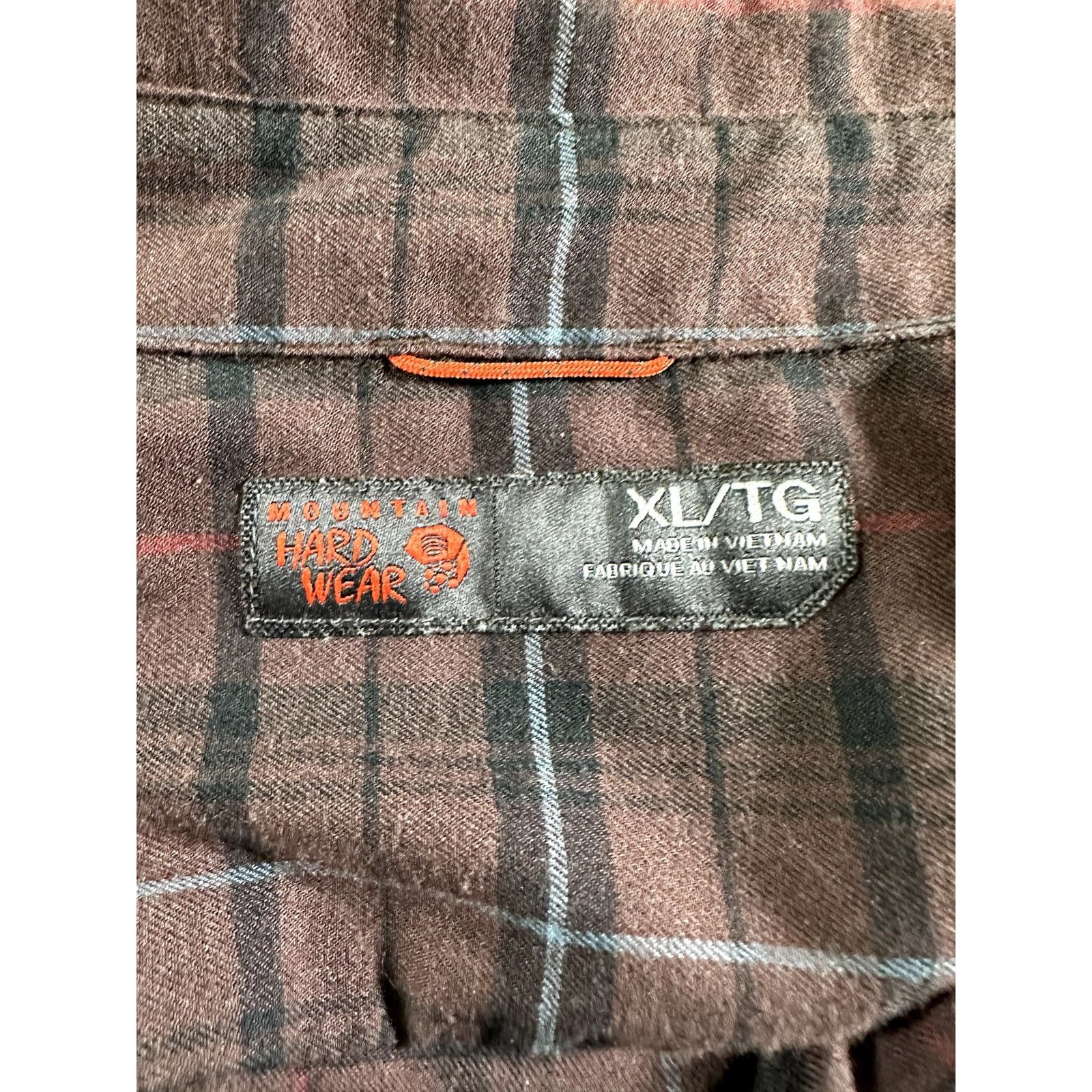 Mountain Hardwear Mountain Hardwear Stretchstone Flannel Shirt XL Button Down Size US XL / EU 56 / 4 - 9 Thumbnail
