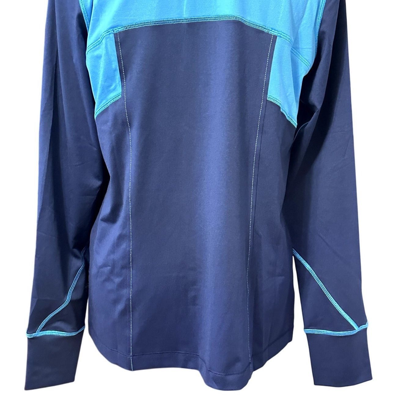 Other Natori Track Jacket Blue Colorblock Long Sleeve Zipper M Size M / US 6-8 / IT 42-44 - 6 Thumbnail