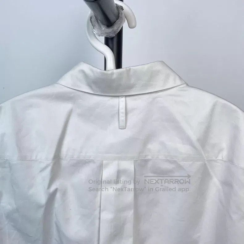 Hermes Hermes White Basic Collar Shirt Size XS / US 0-2 / IT 36-38 - 5 Thumbnail