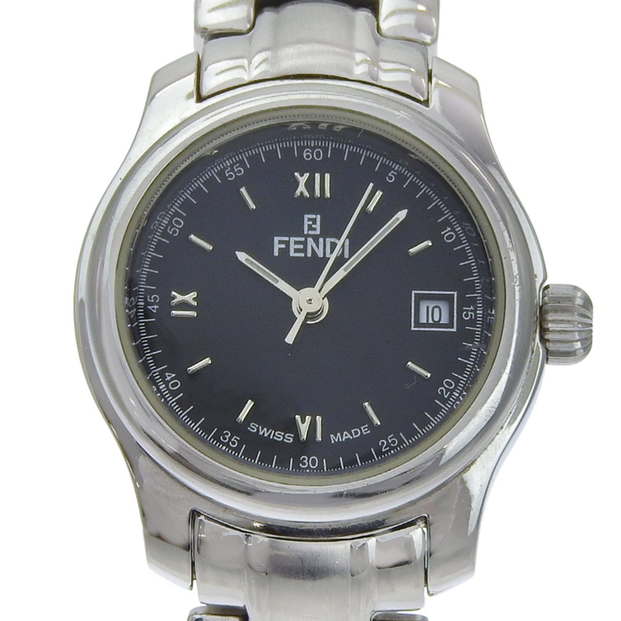 Fendi Fendi Olologi Women's Watch, 210L Stainless Steel, Quartz, Analog, Black Dial Size ONE SIZE - 1 Thumbnail