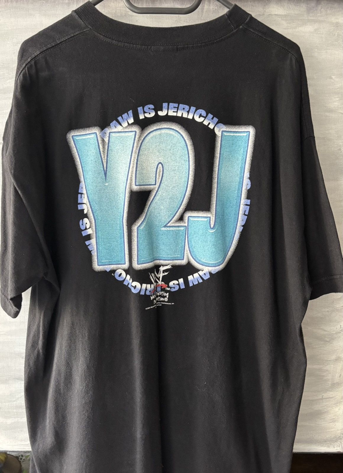 Vintage Chris Jericho Y2J 2000 Official WWE WWF Vintage Tee XL Size US XL / EU 56 / 4 - 2 Thumbnail