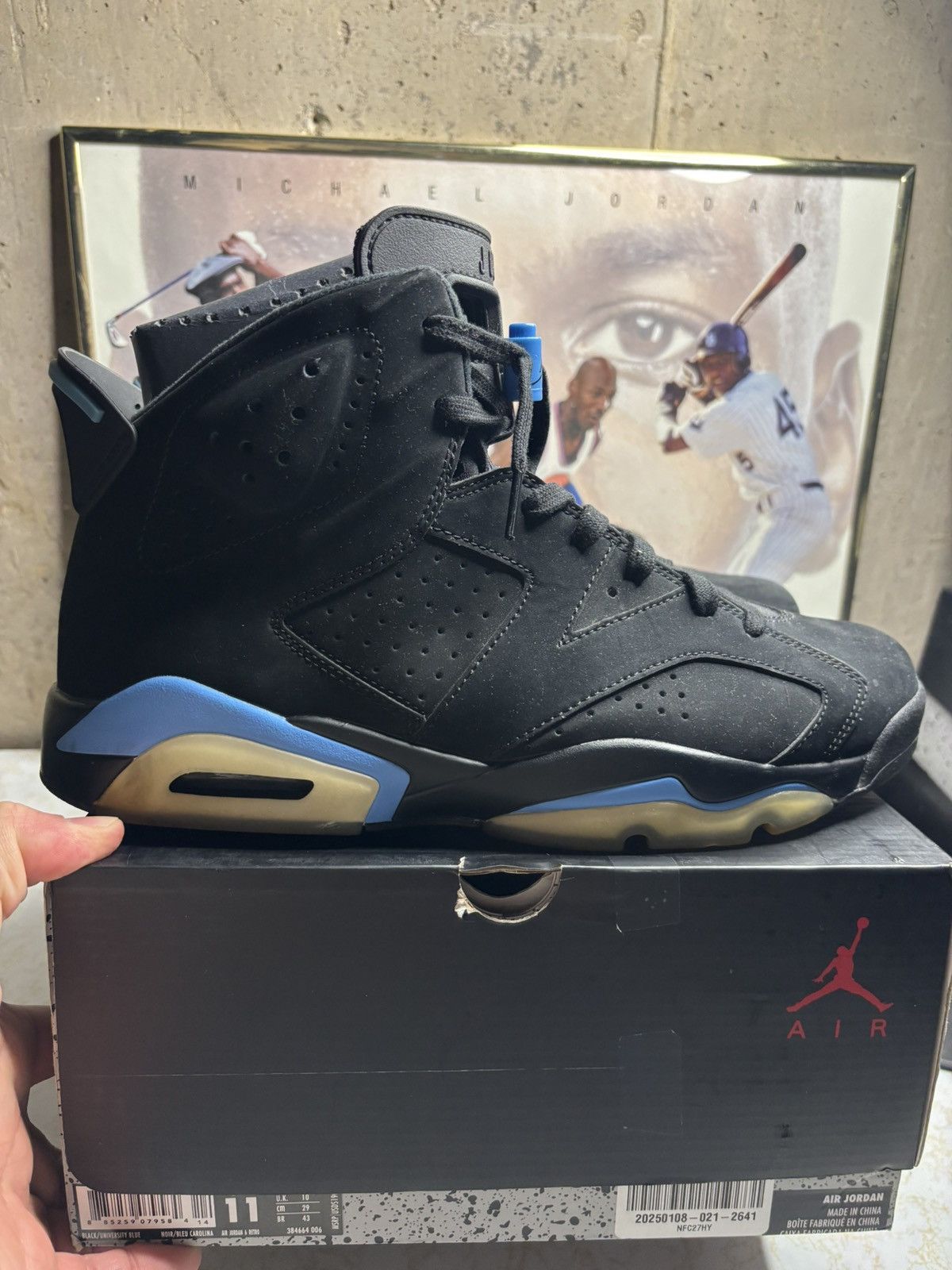 Jordan Brand Jordan Retro 6 ‘unc’ Size US 9.5 / EU 42-43 - 1 Thumbnail