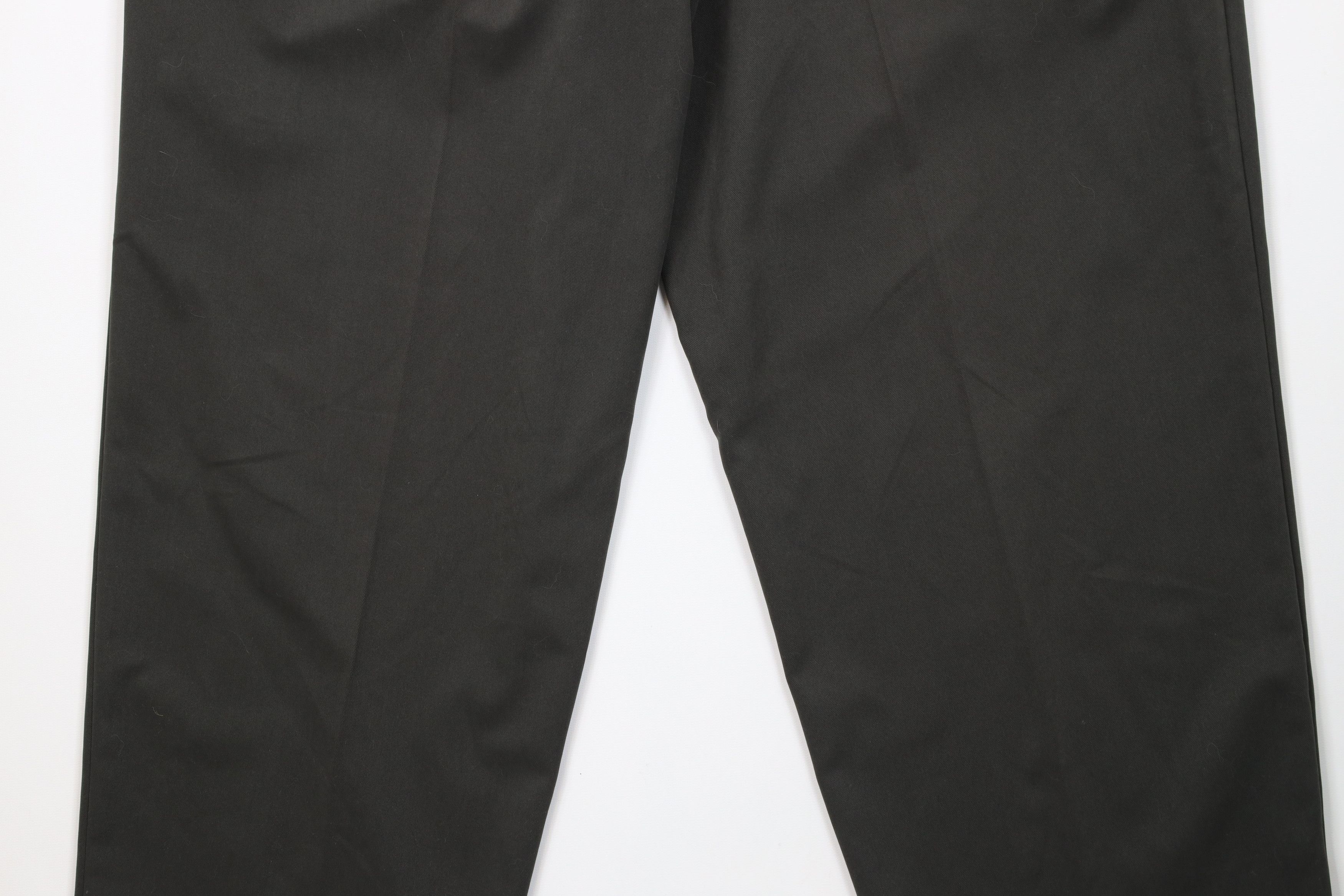 Vintage Vintage Y2K Streetwear Microfiber Wide Leg Chino Pants Green Size US 38 / EU 54 - 12 Thumbnail