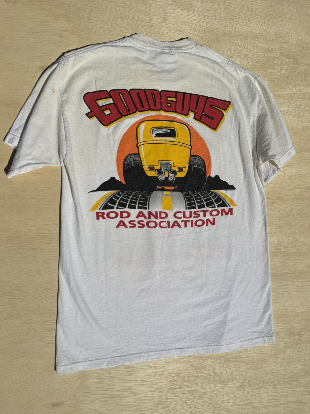 Ford × Vintage 1997 Hot Rod Car Show Vintage 90’s Neon AOP T-Shirt Size US M / EU 48-50 / 2 - 9 Thumbnail