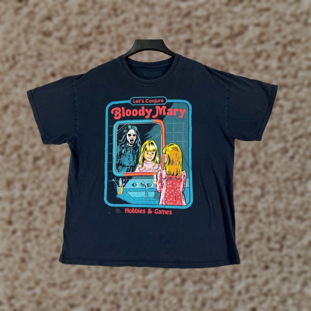 CO Creepy Co Shirt Adult L Black Cotton Jersey Crew Neck T-Shirt Logo Vintage Mens Art City Comics Designer All Seasons Breathing Quick Dry Size US L / EU 52-54 / 3 - 1 Thumbnail