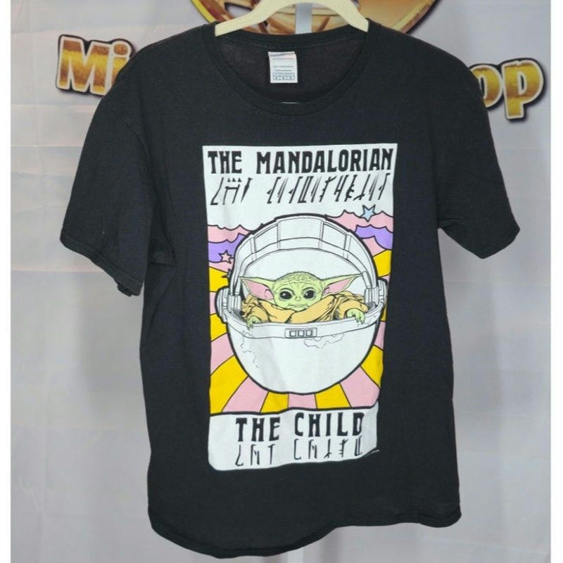 Other The Mandalorian The Child Baby Yoda Graphic Tee Size Medium Size US M / EU 48-50 / 2 - 1 Thumbnail