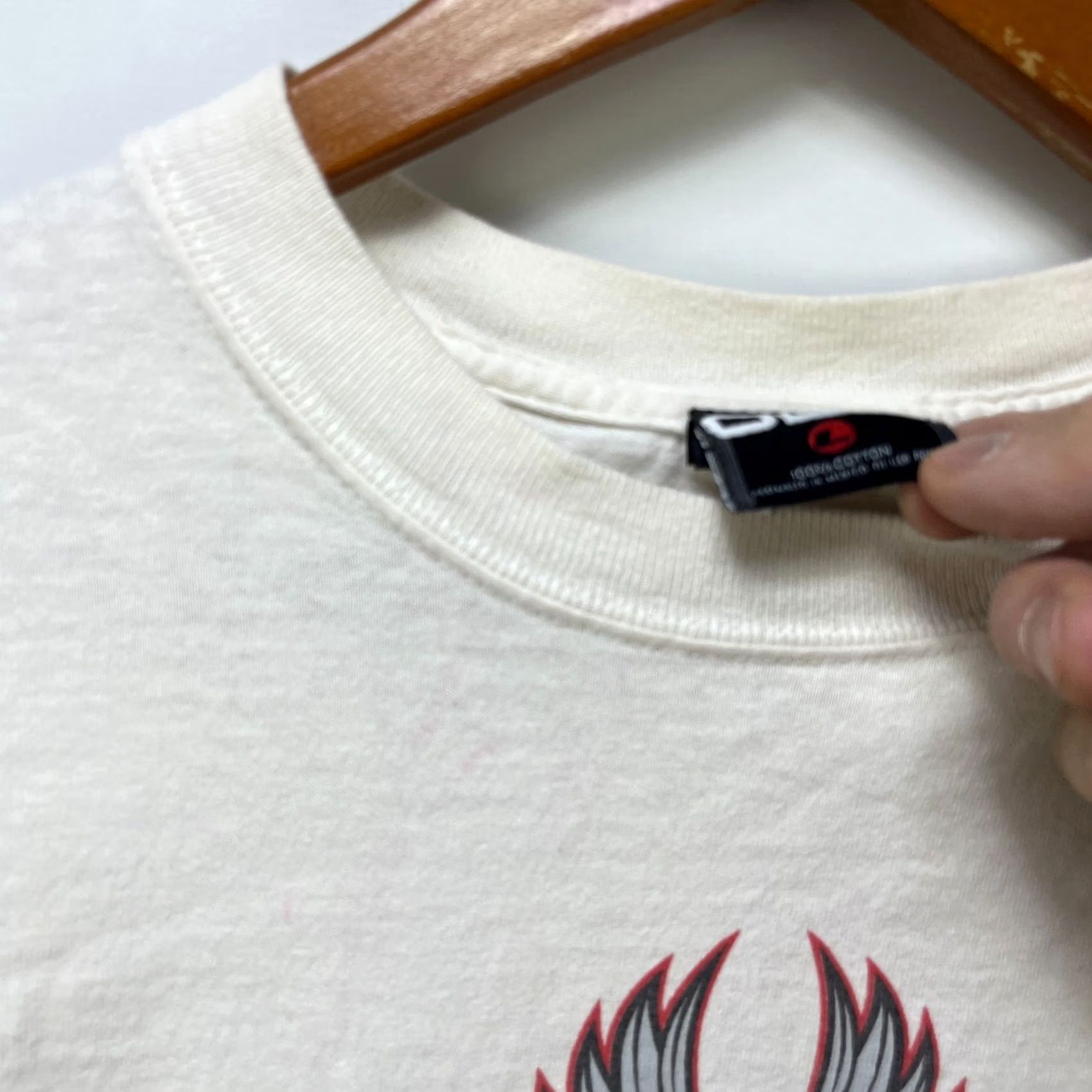 Vintage VINTAGE Nike Air T-Shirt L Men White 90s Logo Wings Orange County Choppers Style Shirt Size US L / EU 52-54 / 3 - 5 Thumbnail