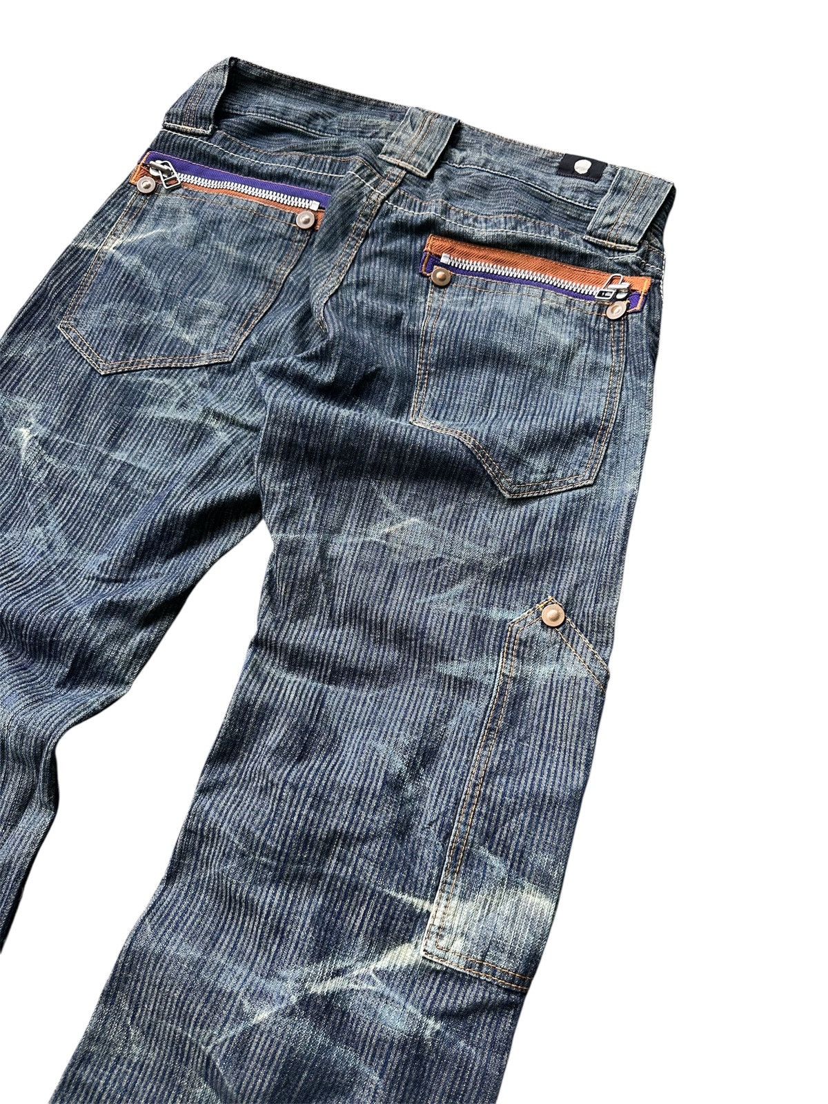 Japanese Brand Blue Way Flared Pants Size US 32 / EU 48 - 5 Thumbnail