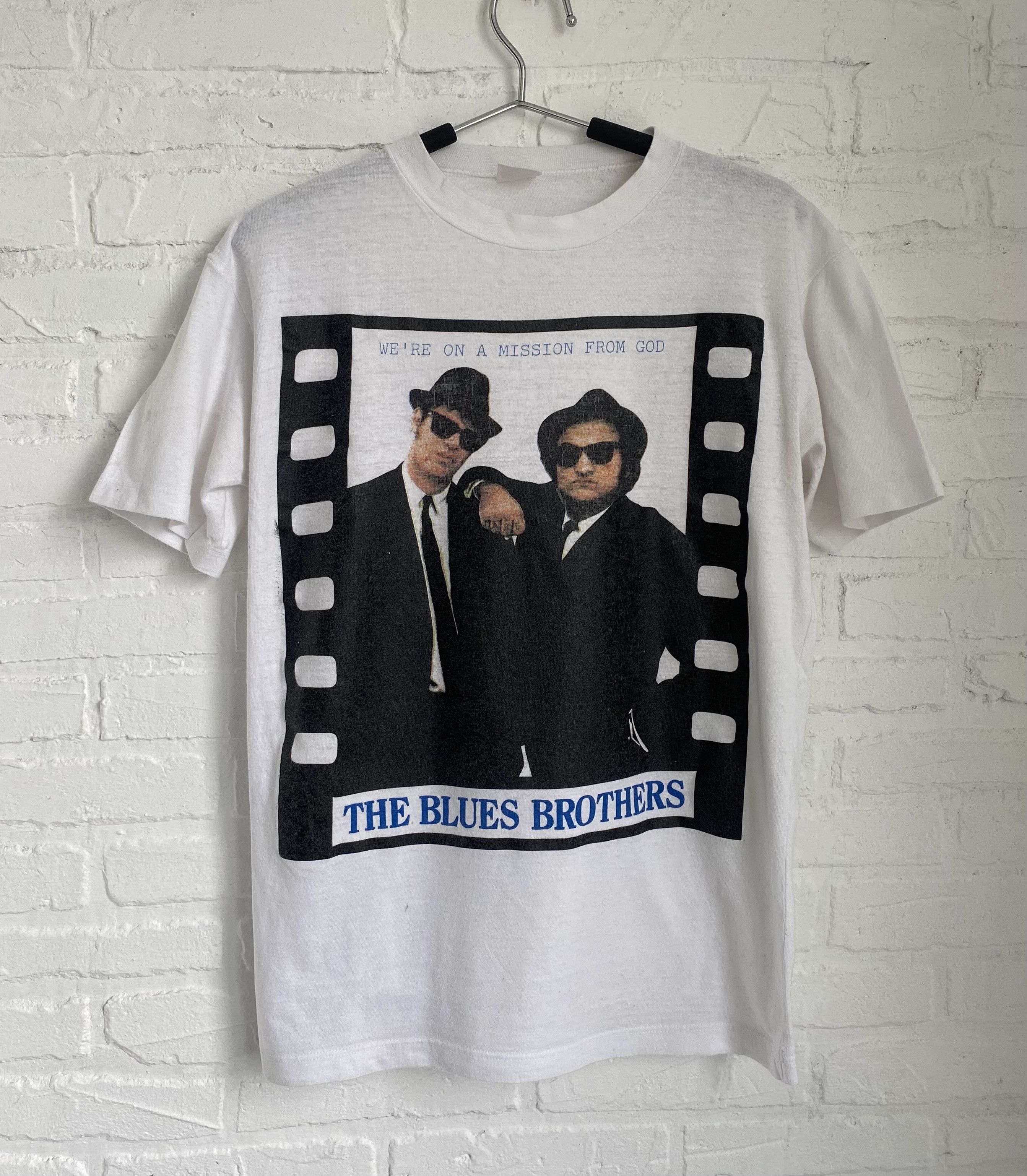 Band Tees Vintage 80s The Blues Brothers movie t-shirt Size US L / EU 52-54 / 3 - 1 Thumbnail