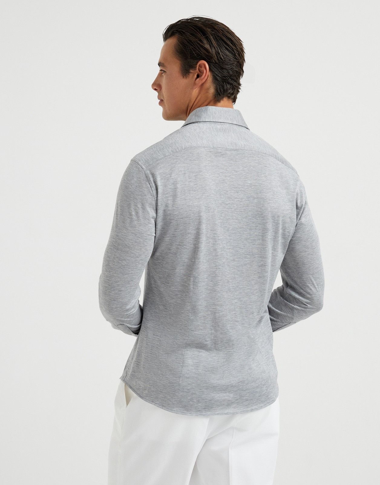 Brunello Cucinelli o1la1rc1a0326 Shirt in Grey Size US S / EU 44-46 / 1 - 4 Thumbnail